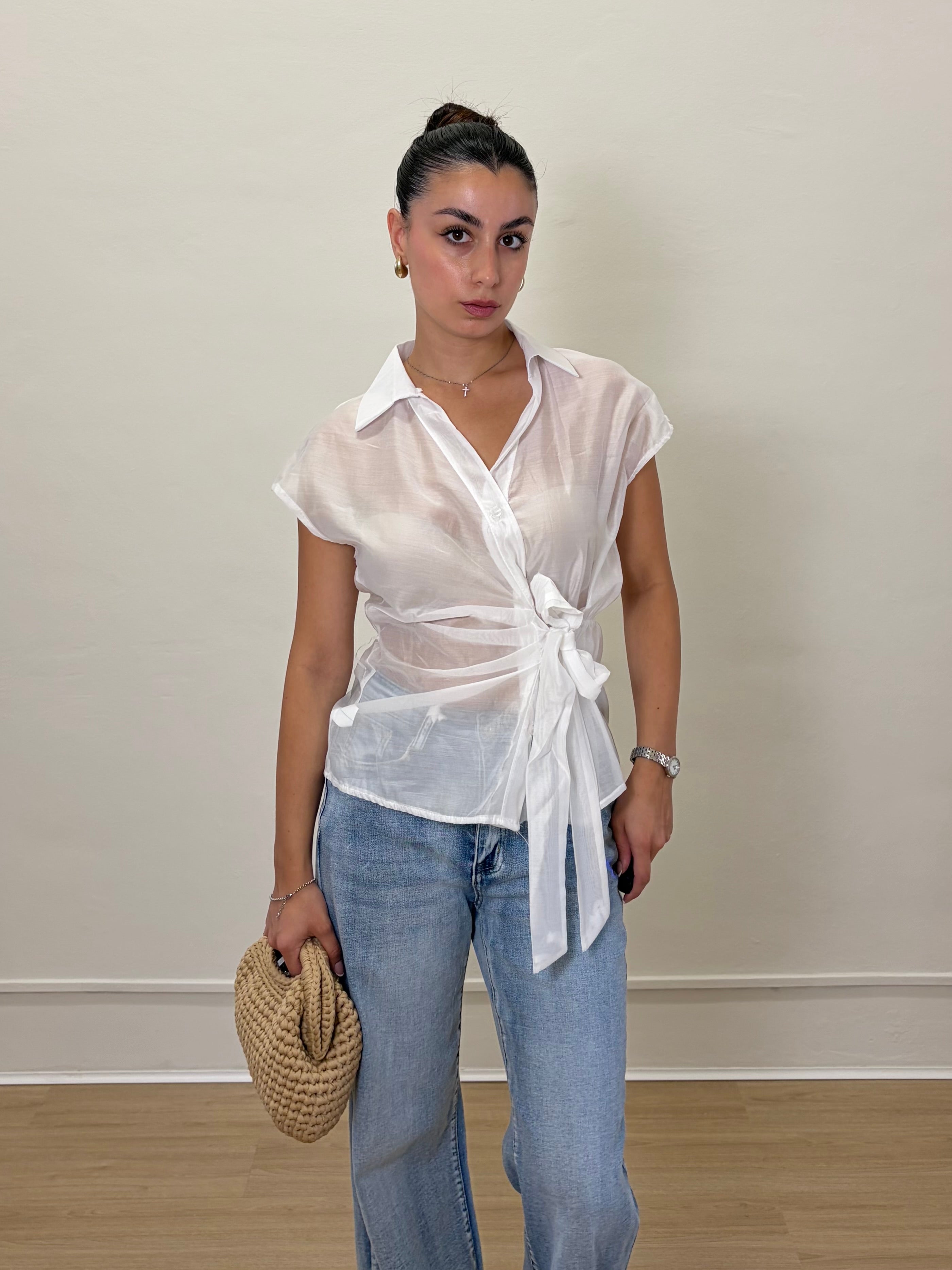 Camicia trasparente