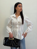 Camicia sancrata bianca