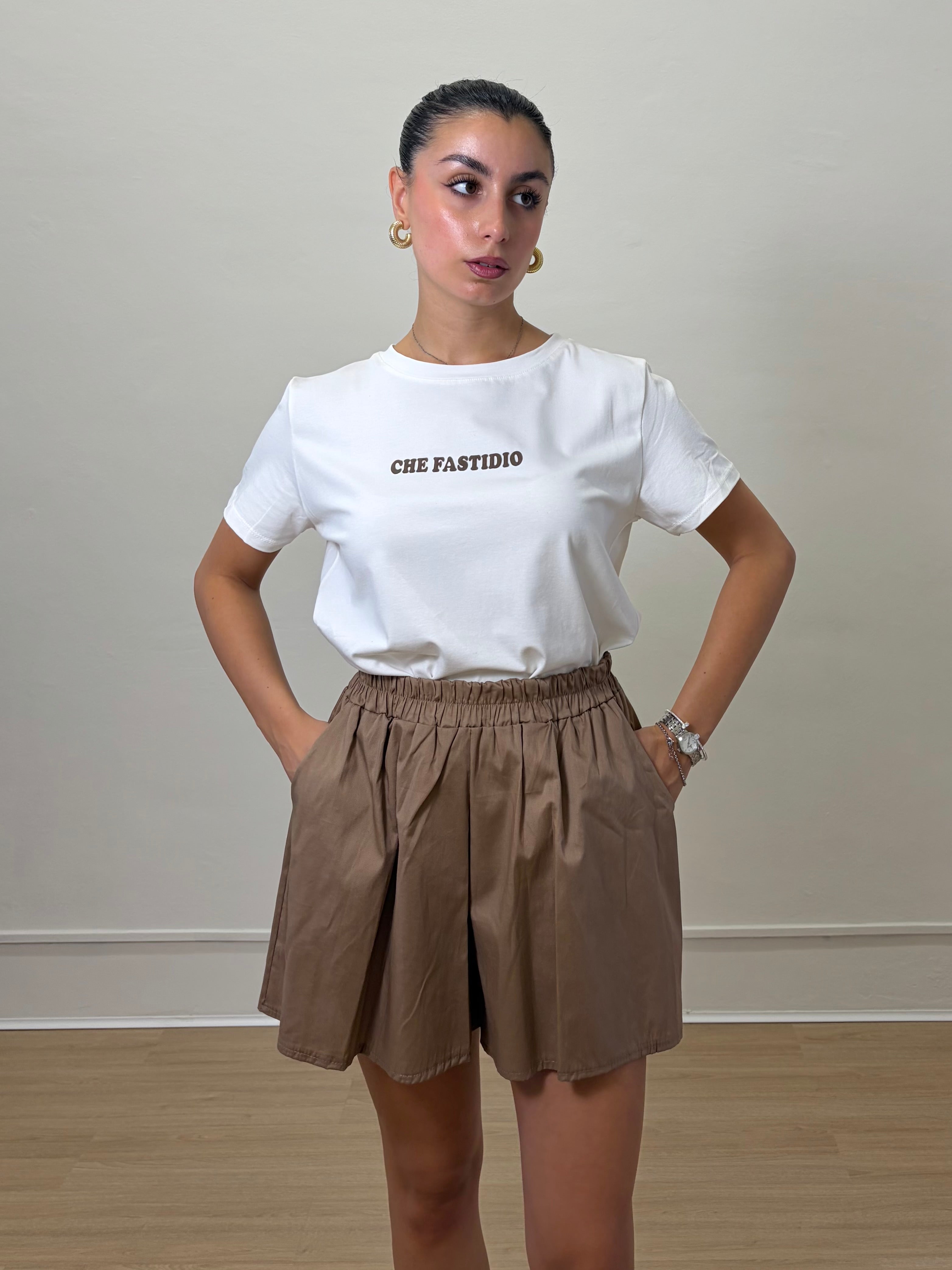 Shorts in cotone