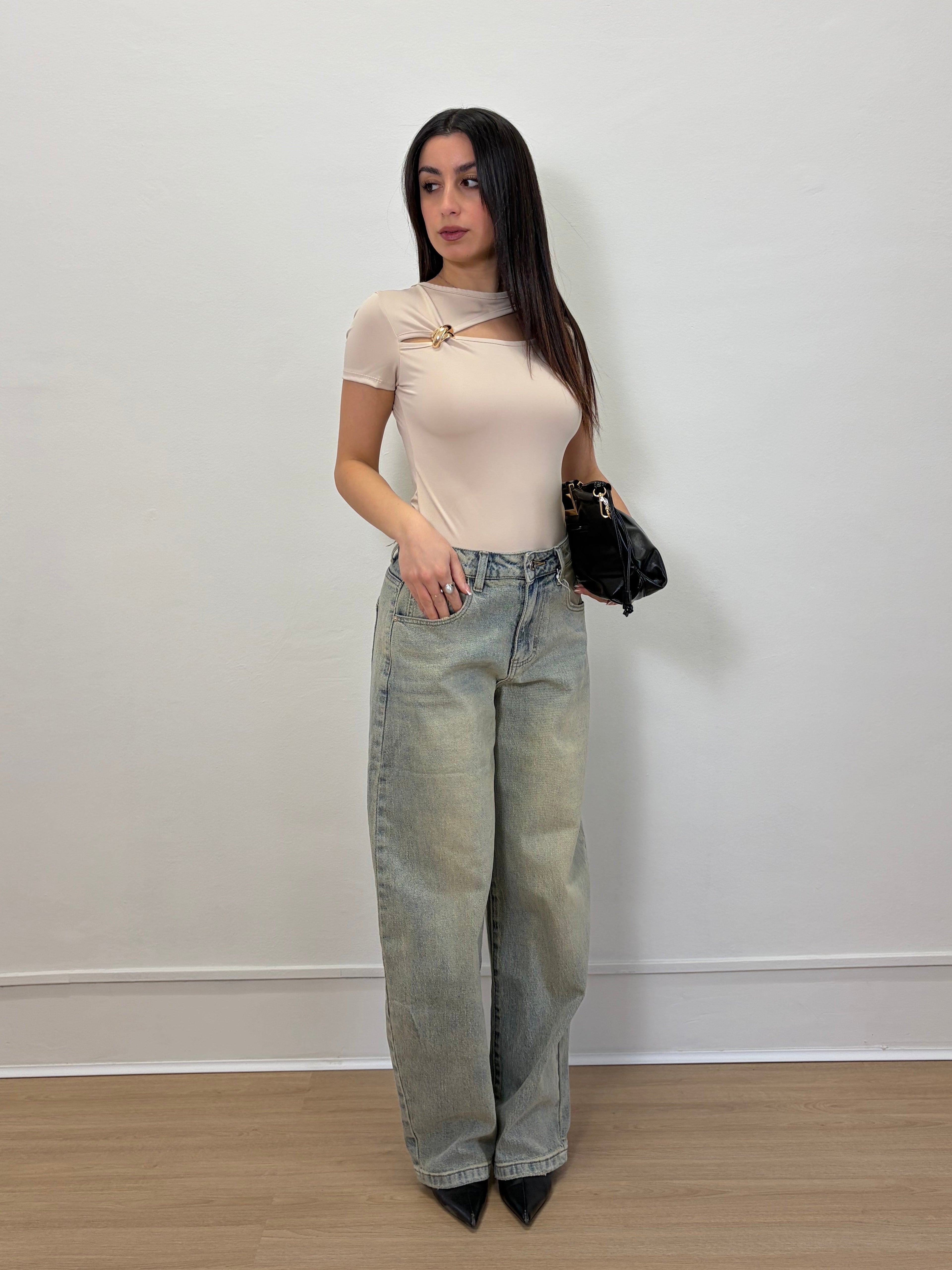 Body con gioiello