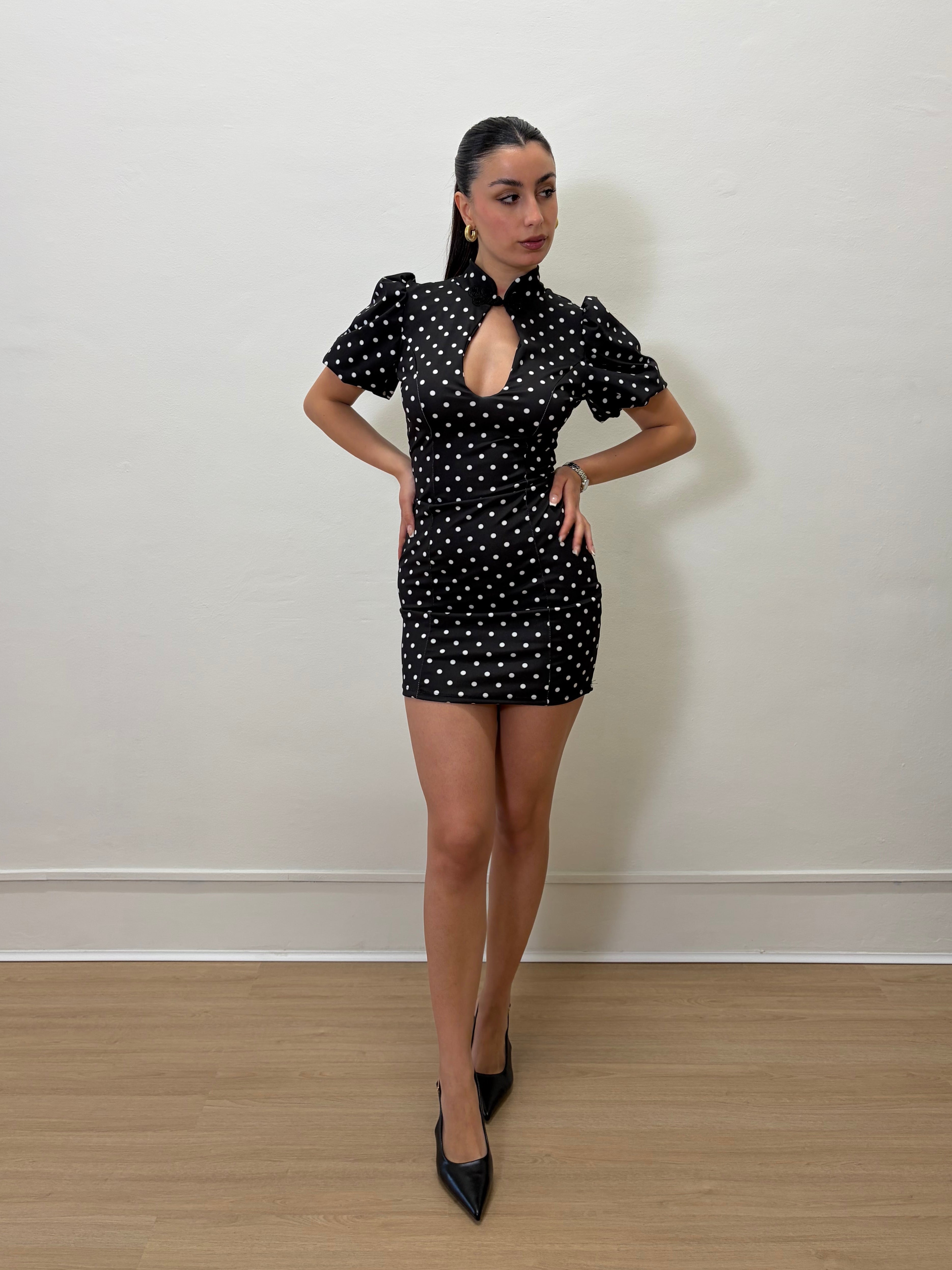 Mini dress a pois