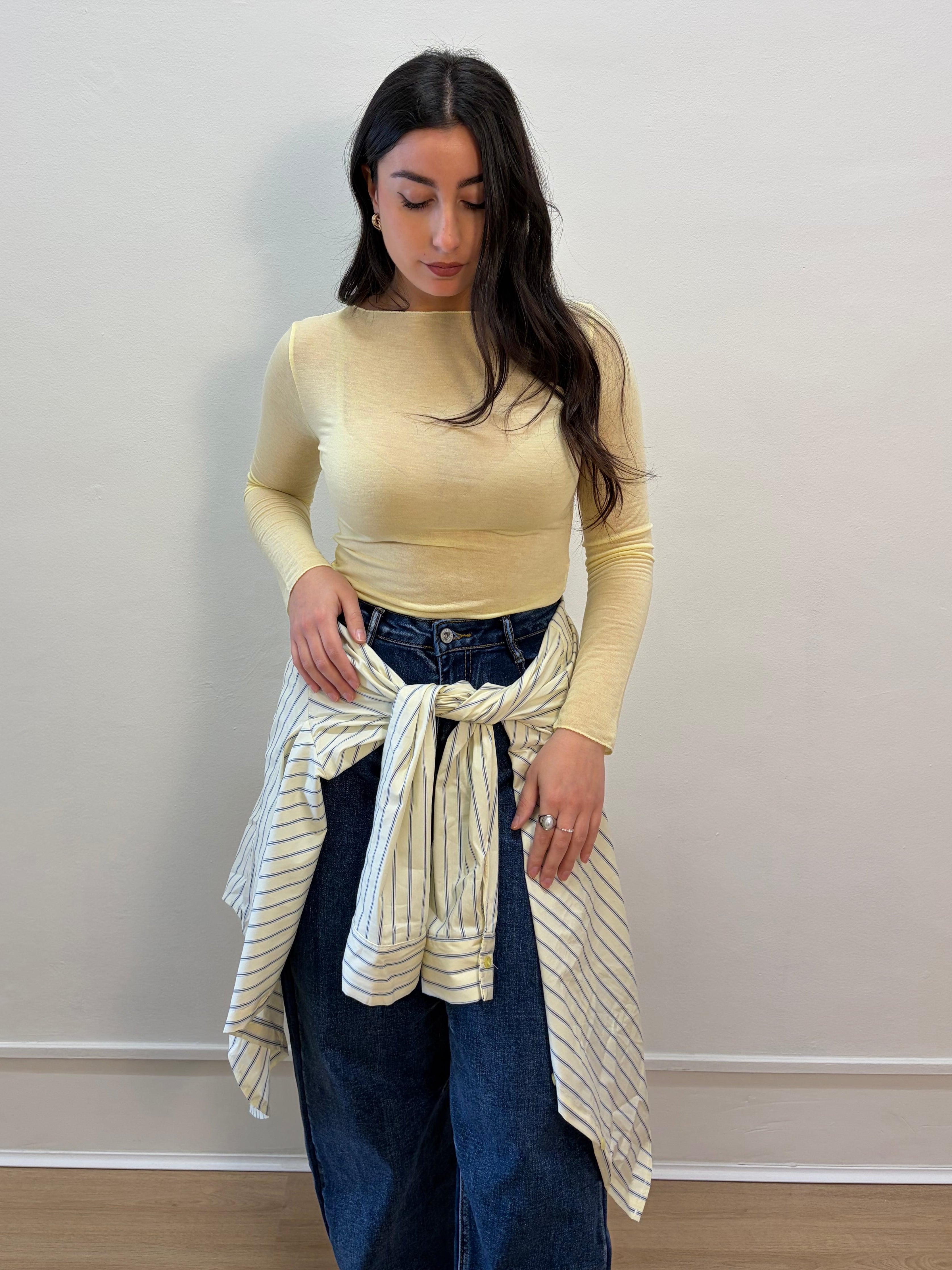 Maglia misto cashmere