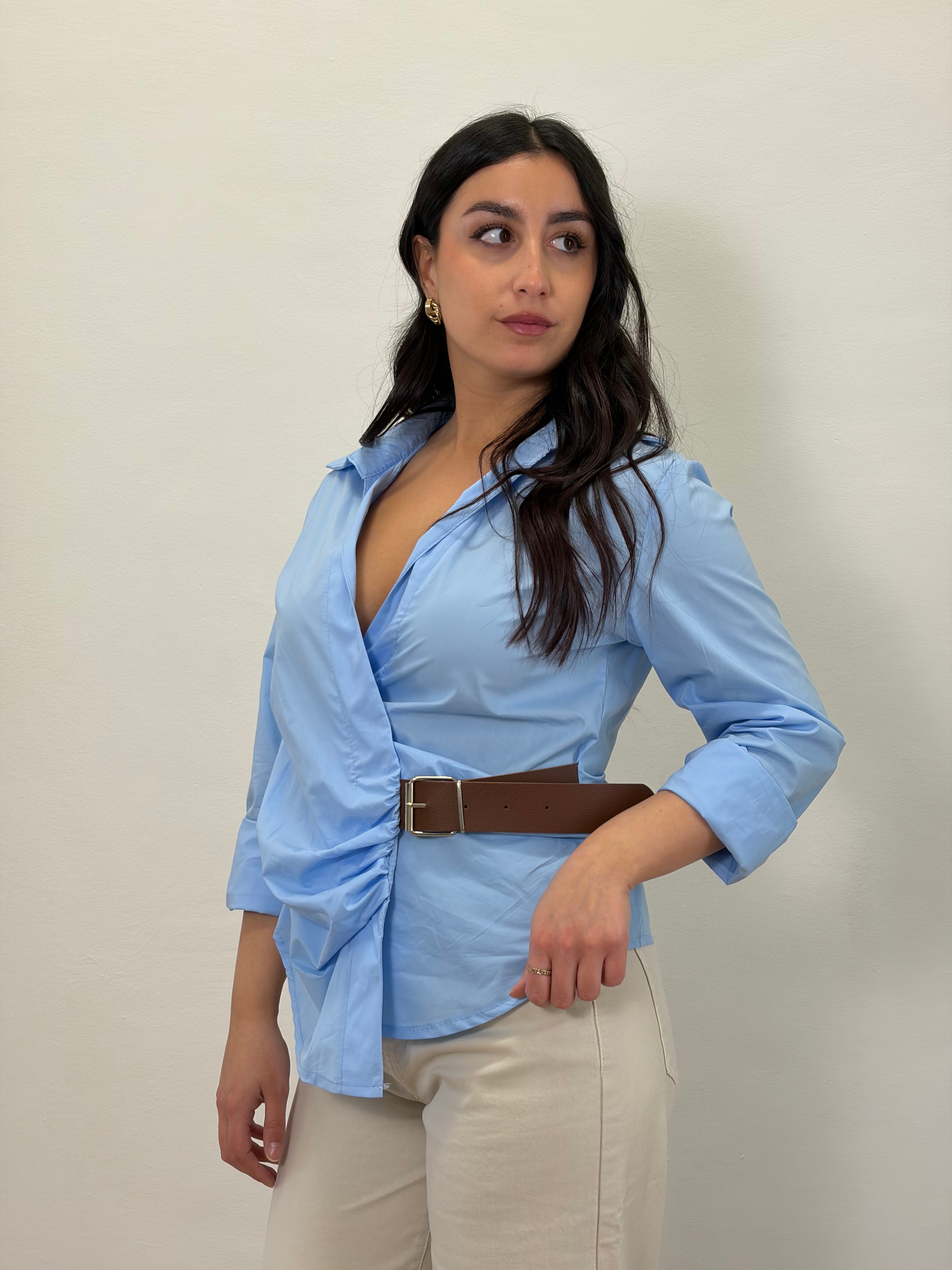 Camicia con cintura