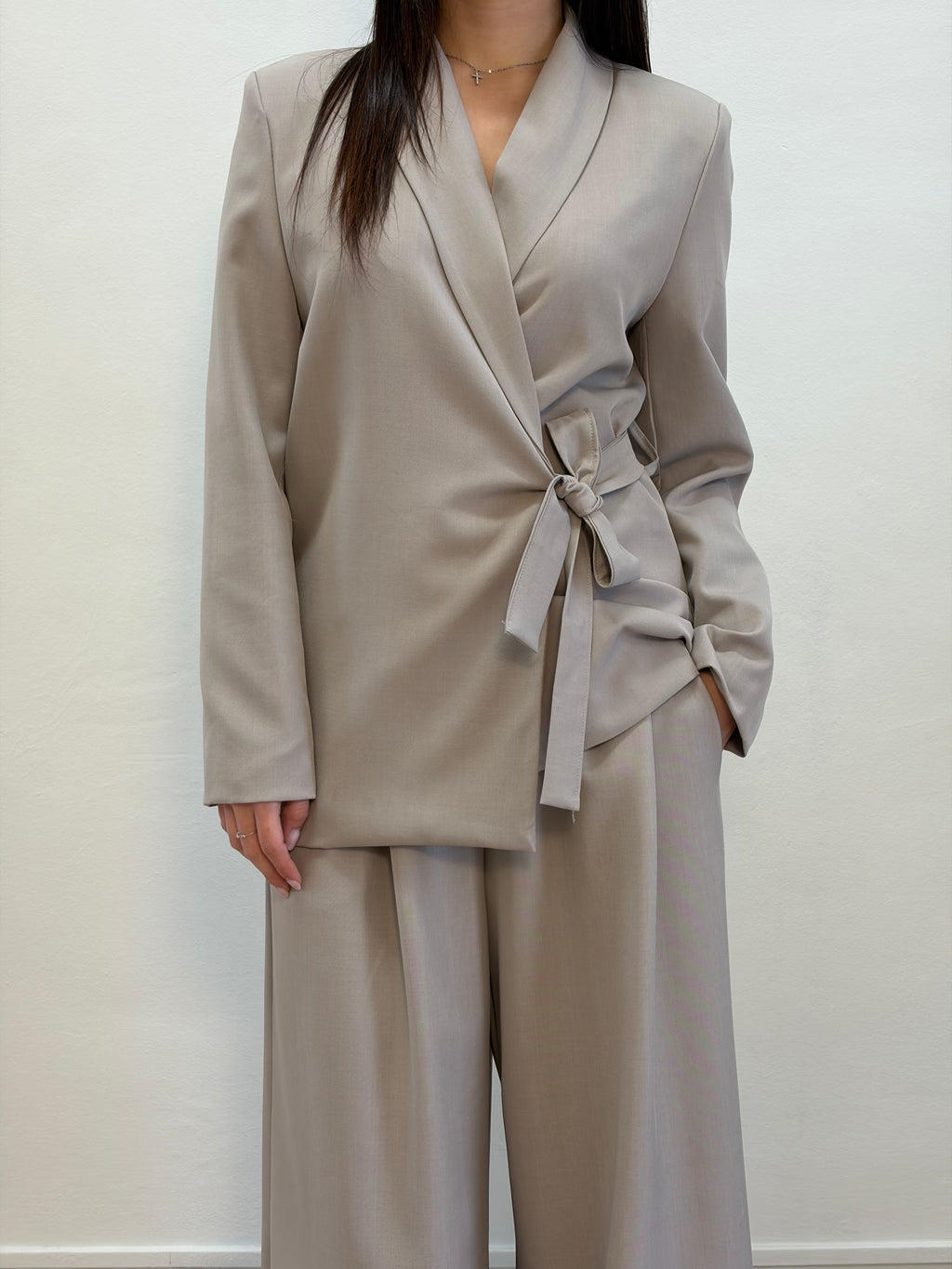 Blazer fiocco