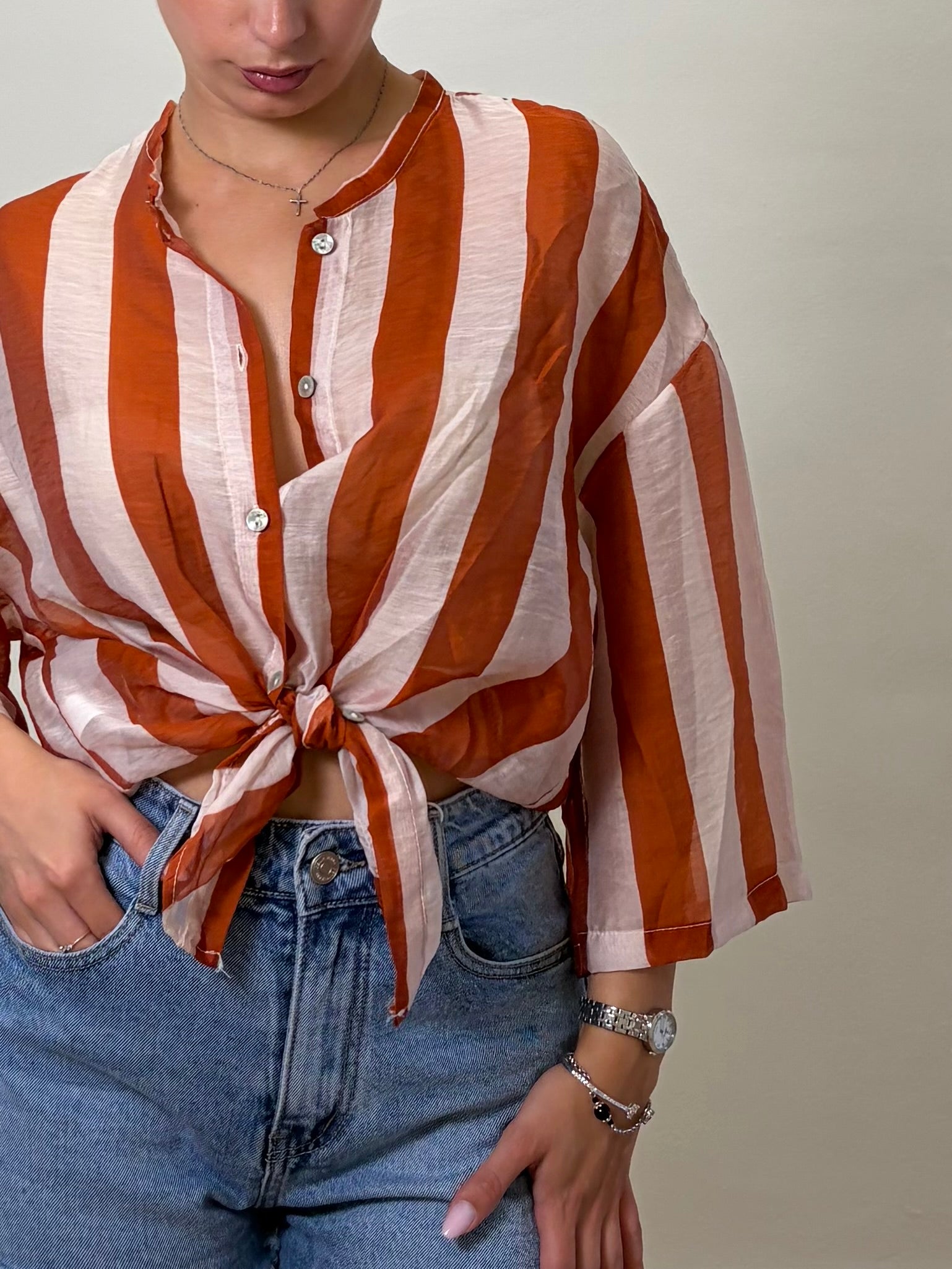 Camicia a fantasia