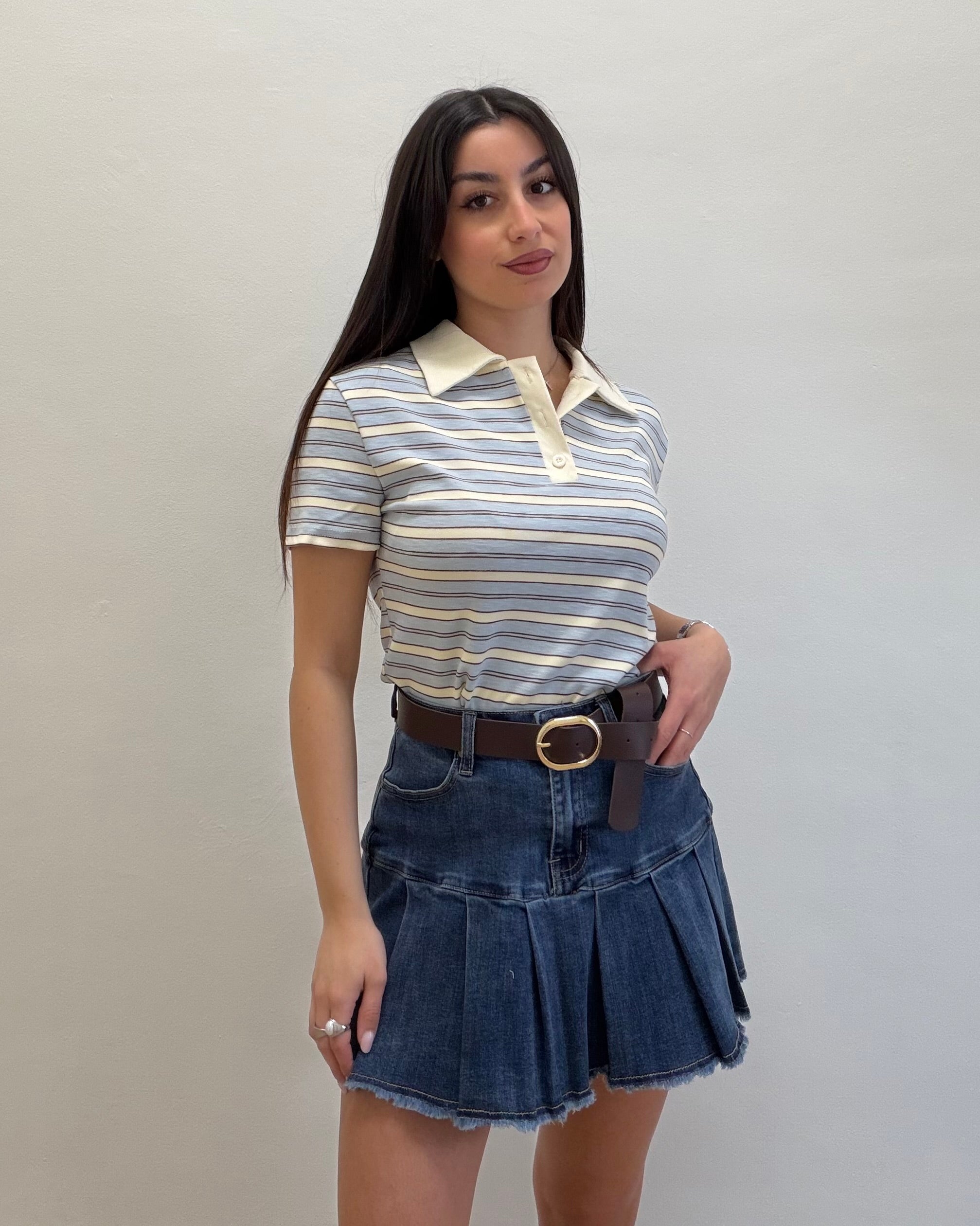 Polo color stripes