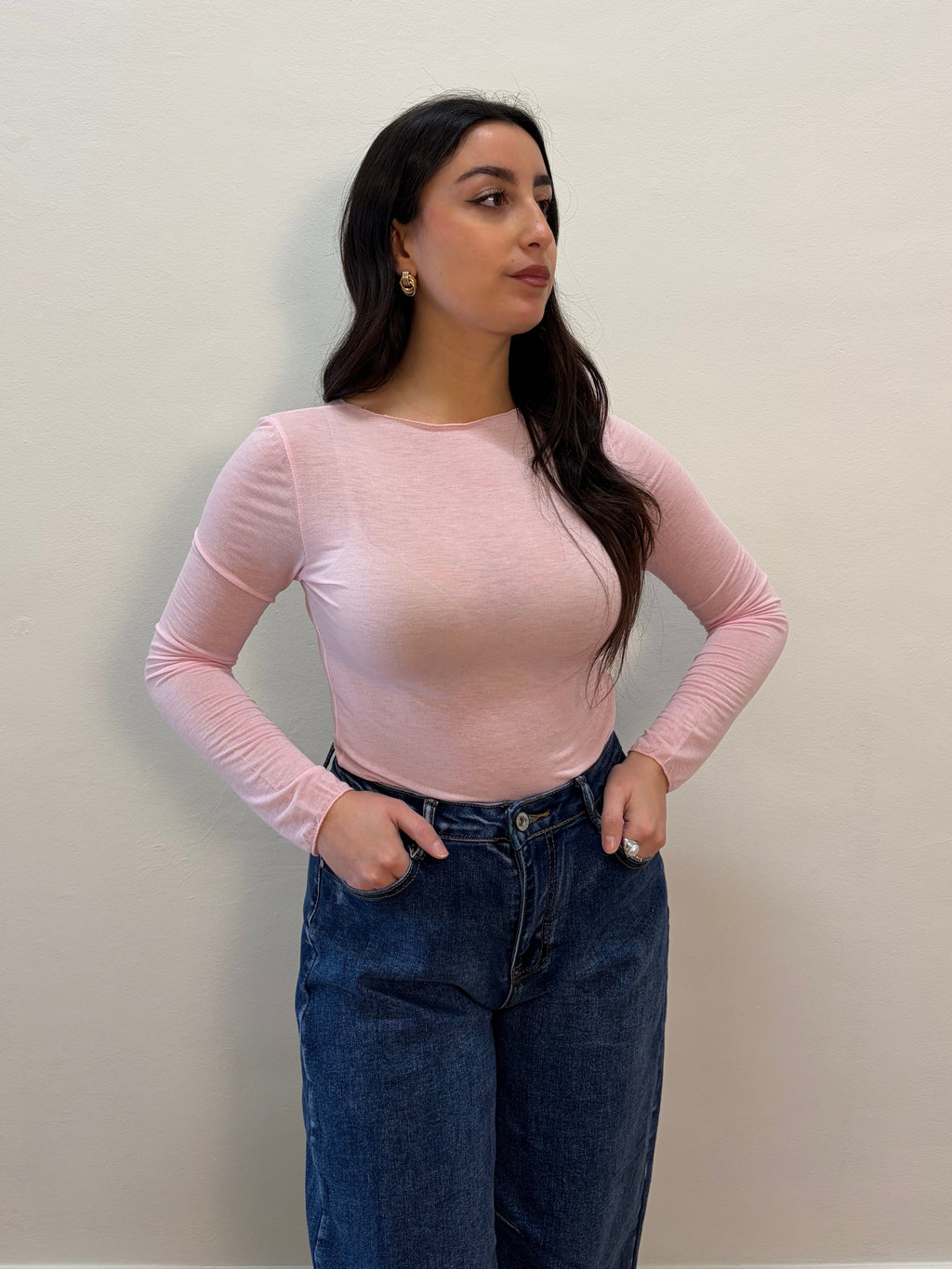 Maglia misto cashmere