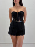 Pantaloncino con pizzo