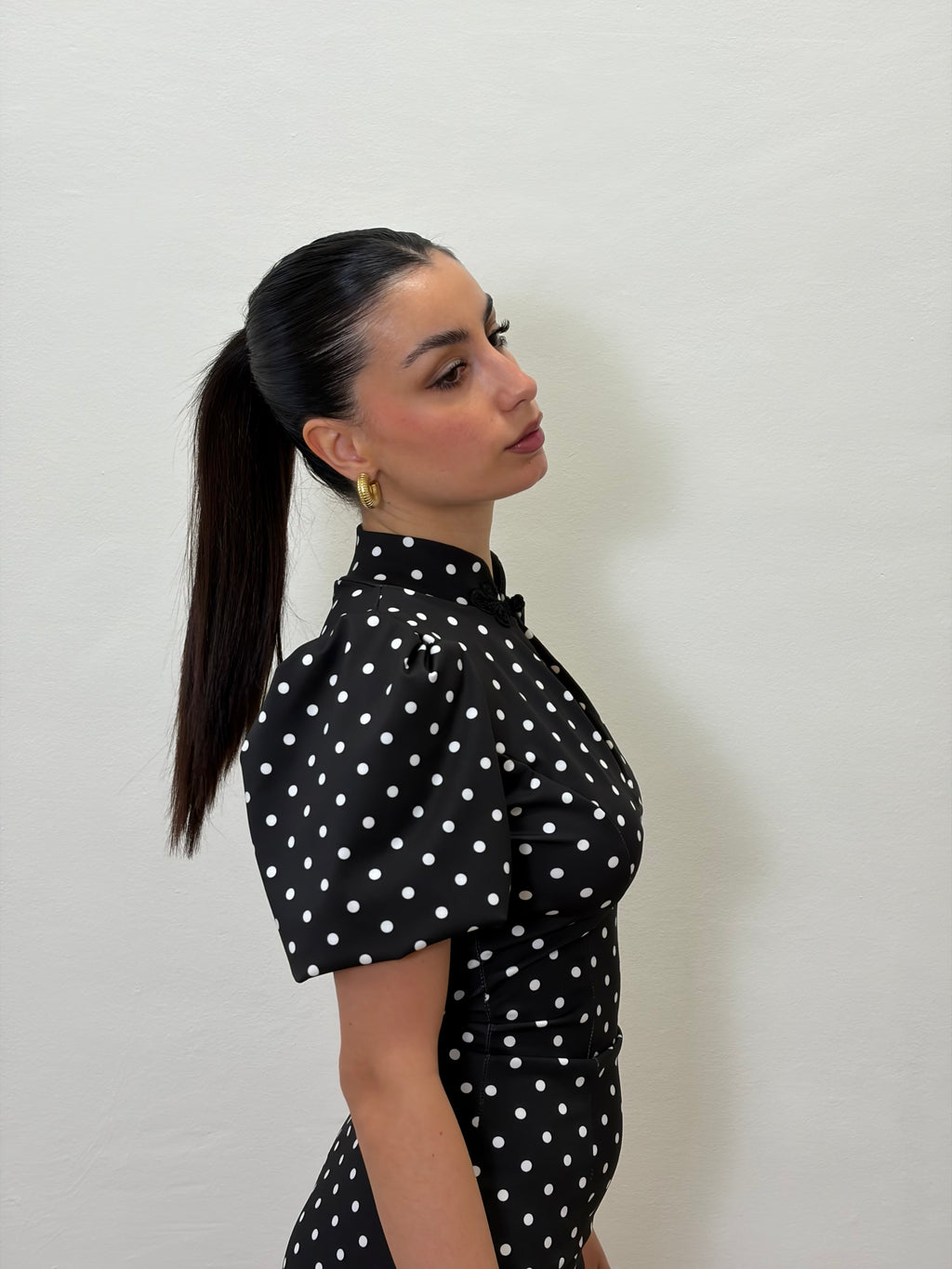 Mini dress a pois