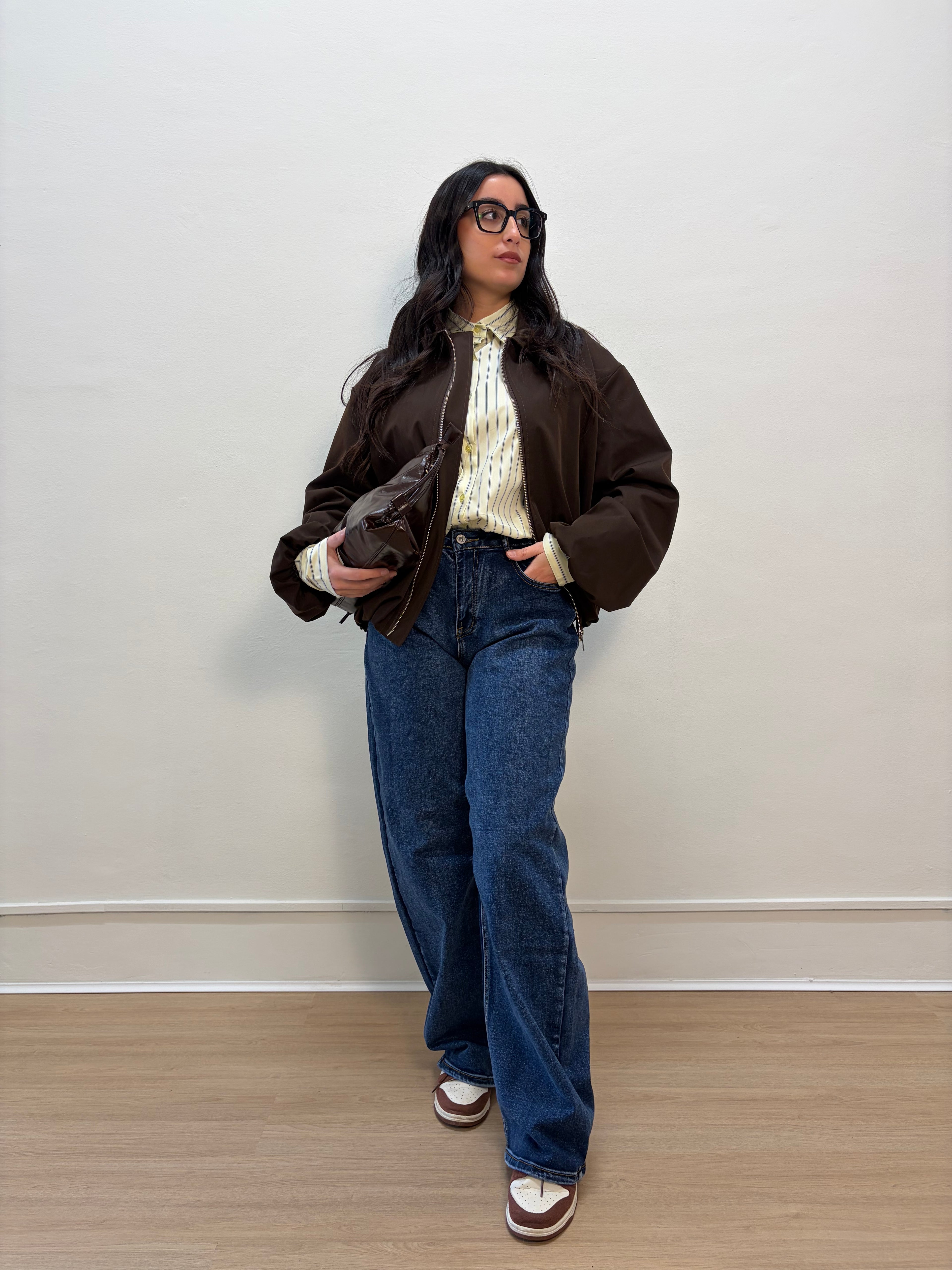 Bomber in cotone
