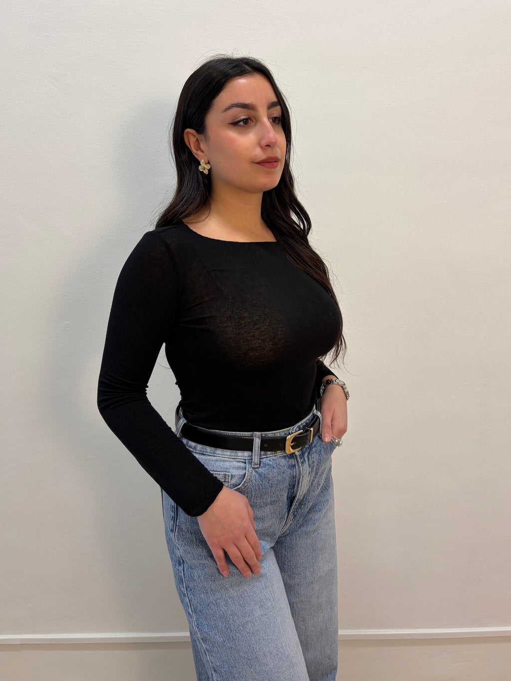 Maglia misto cashmere
