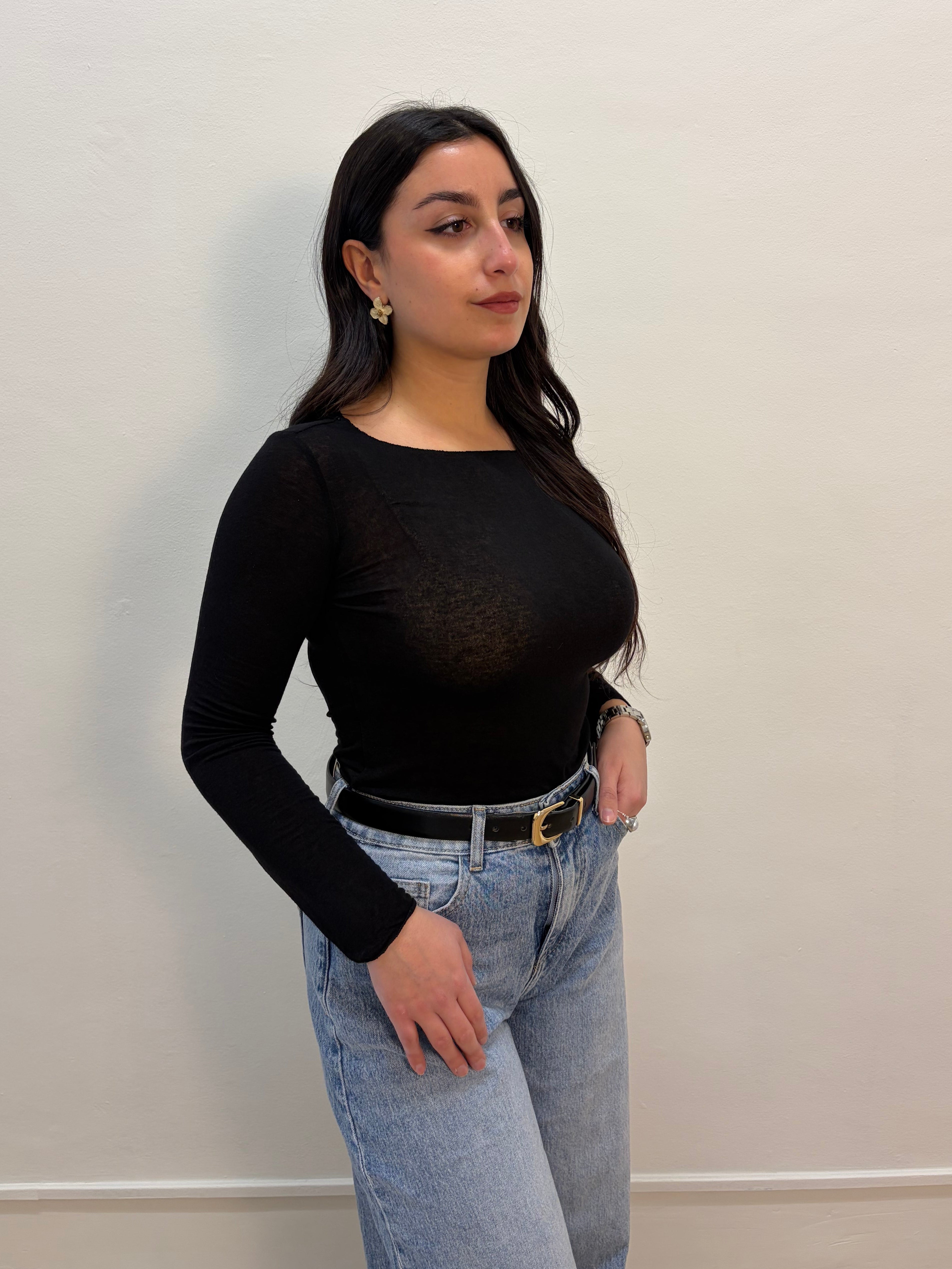 Maglia misto cashmere