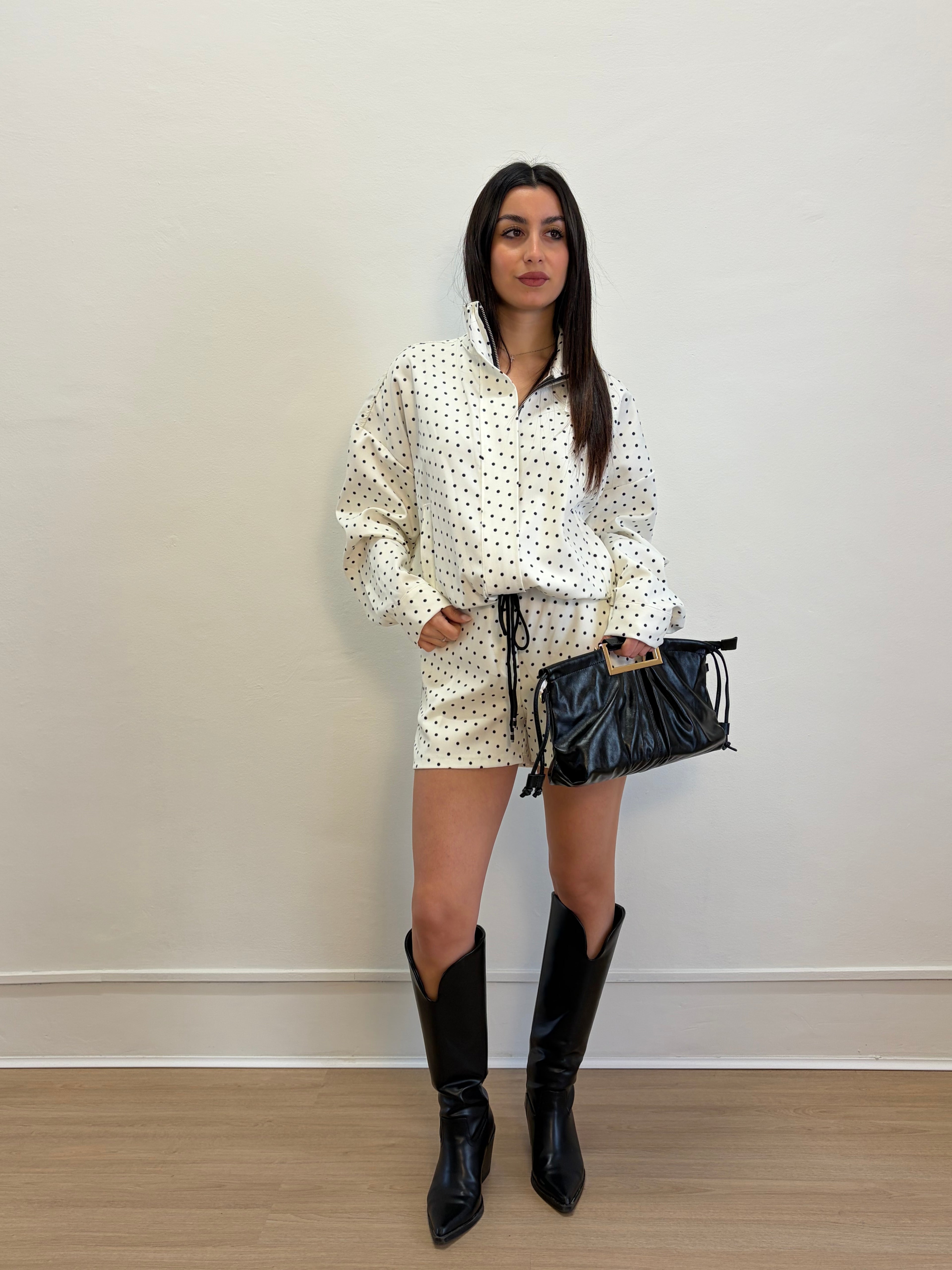 Coordinato Pois White