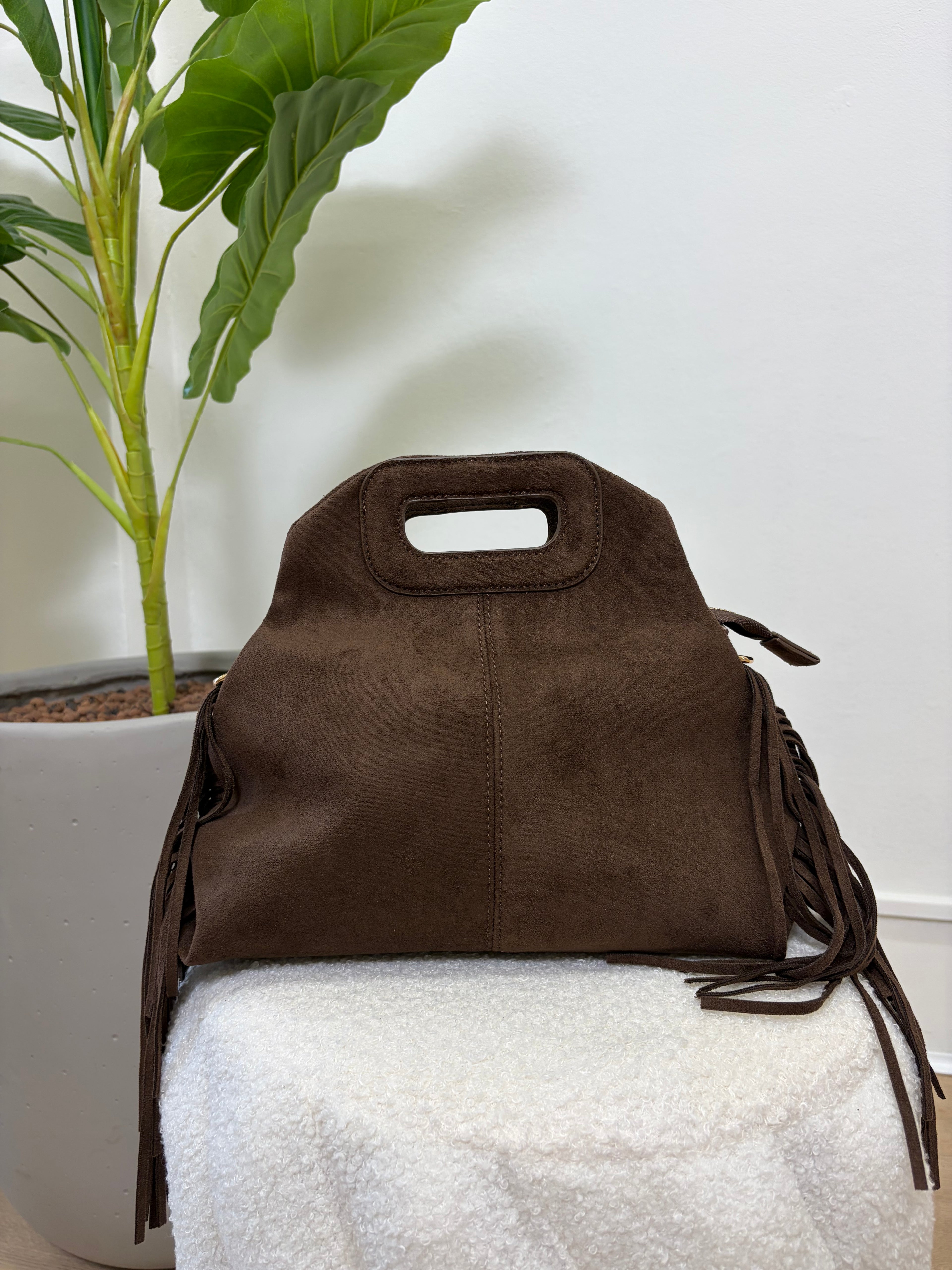 Borsa con frange