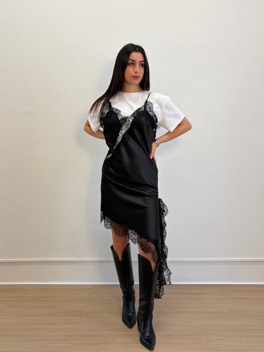 Vestito black lace