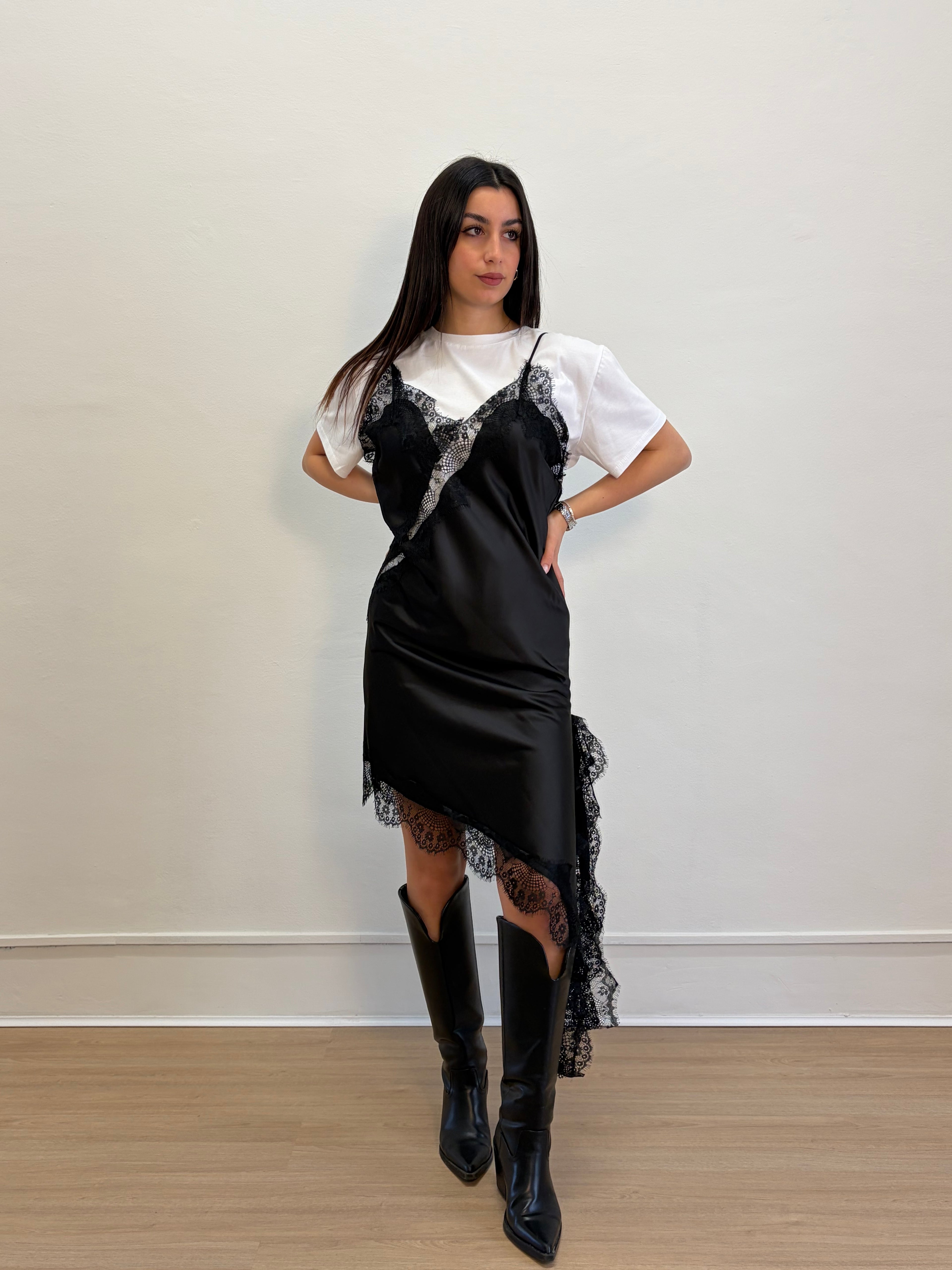 Vestito black lace
