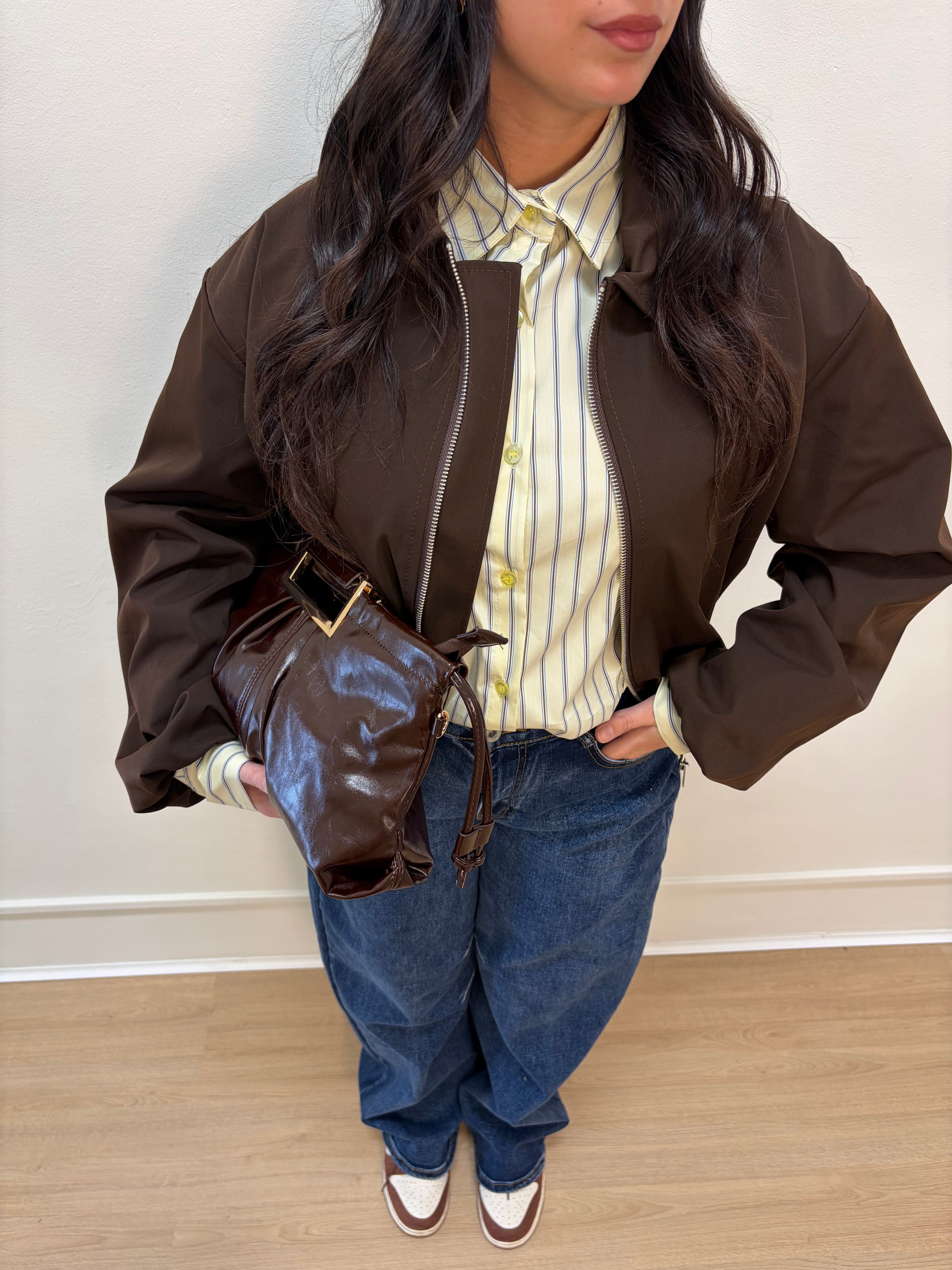 Bomber in cotone