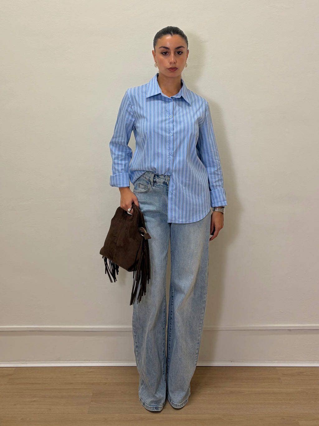 Camicia a righe