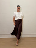 Gonna midi satin