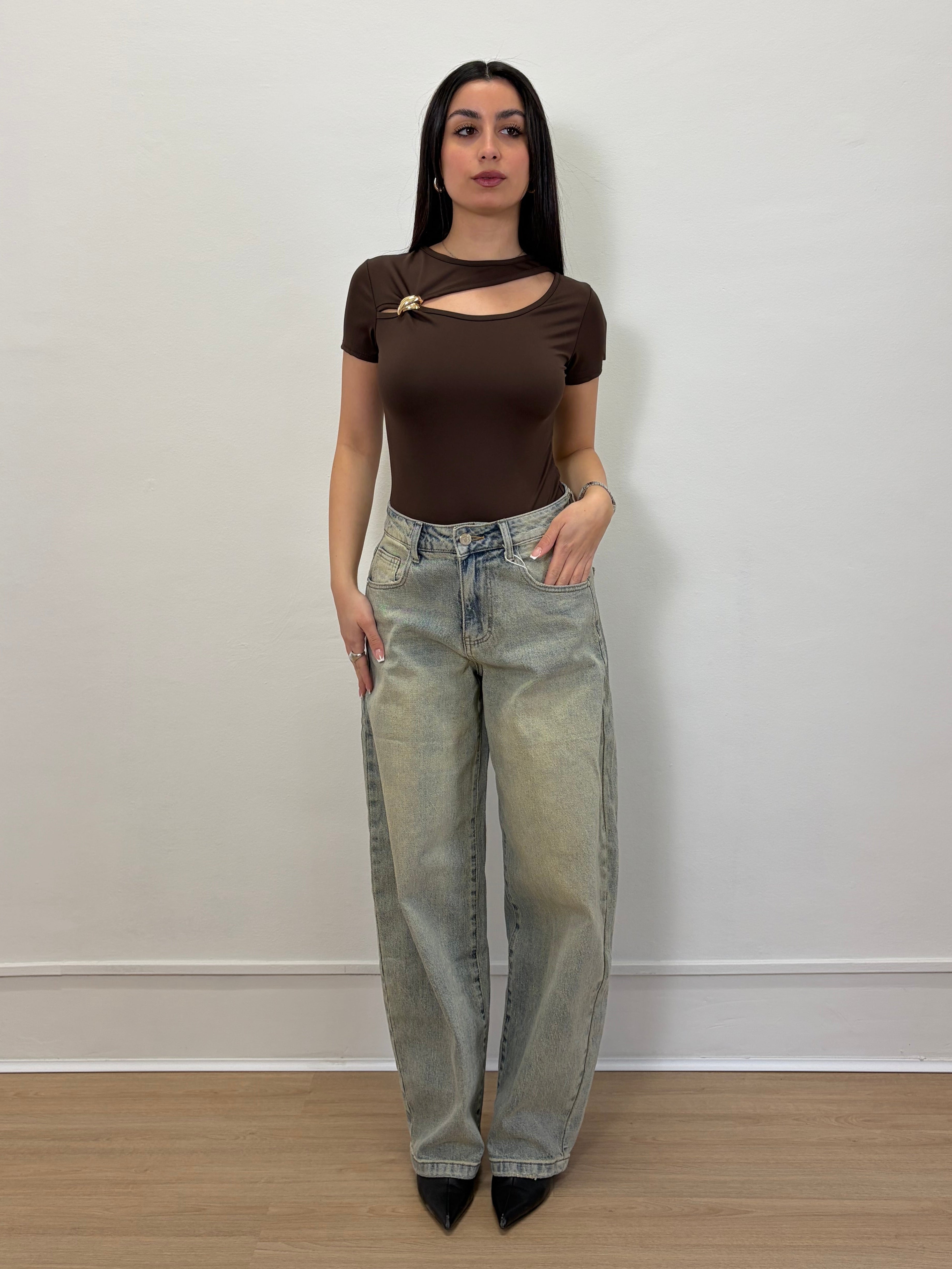 Body con gioiello