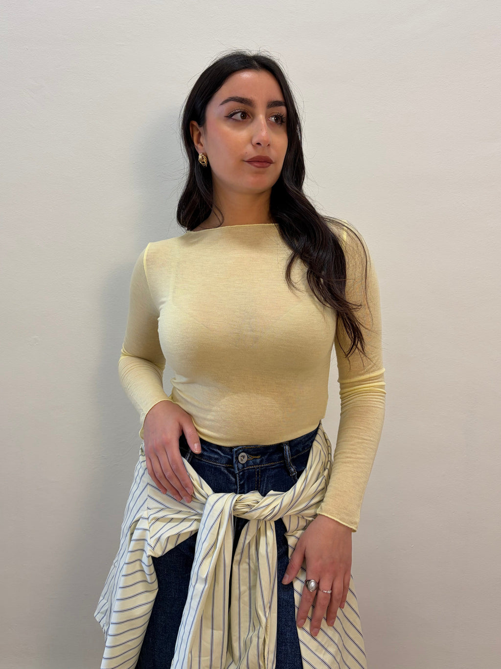 Maglia misto cashmere