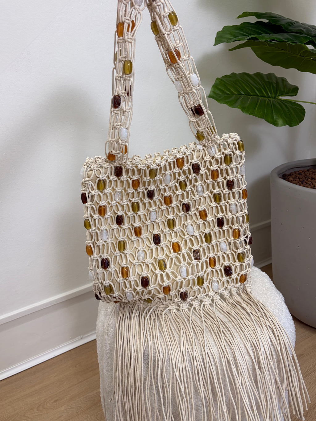 Borsa con frange