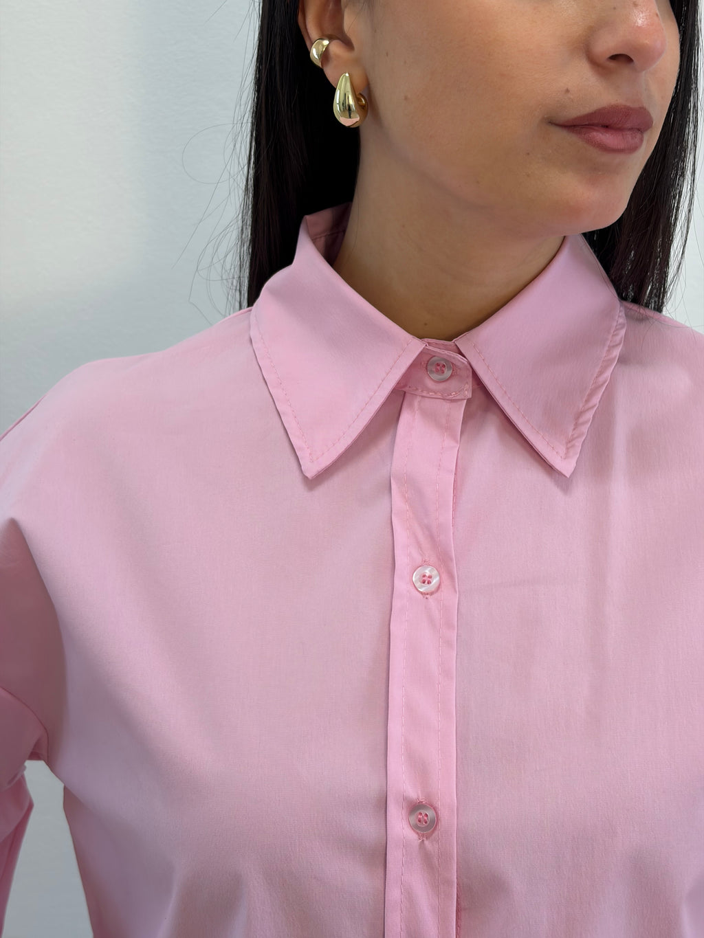 Camicia over rosa