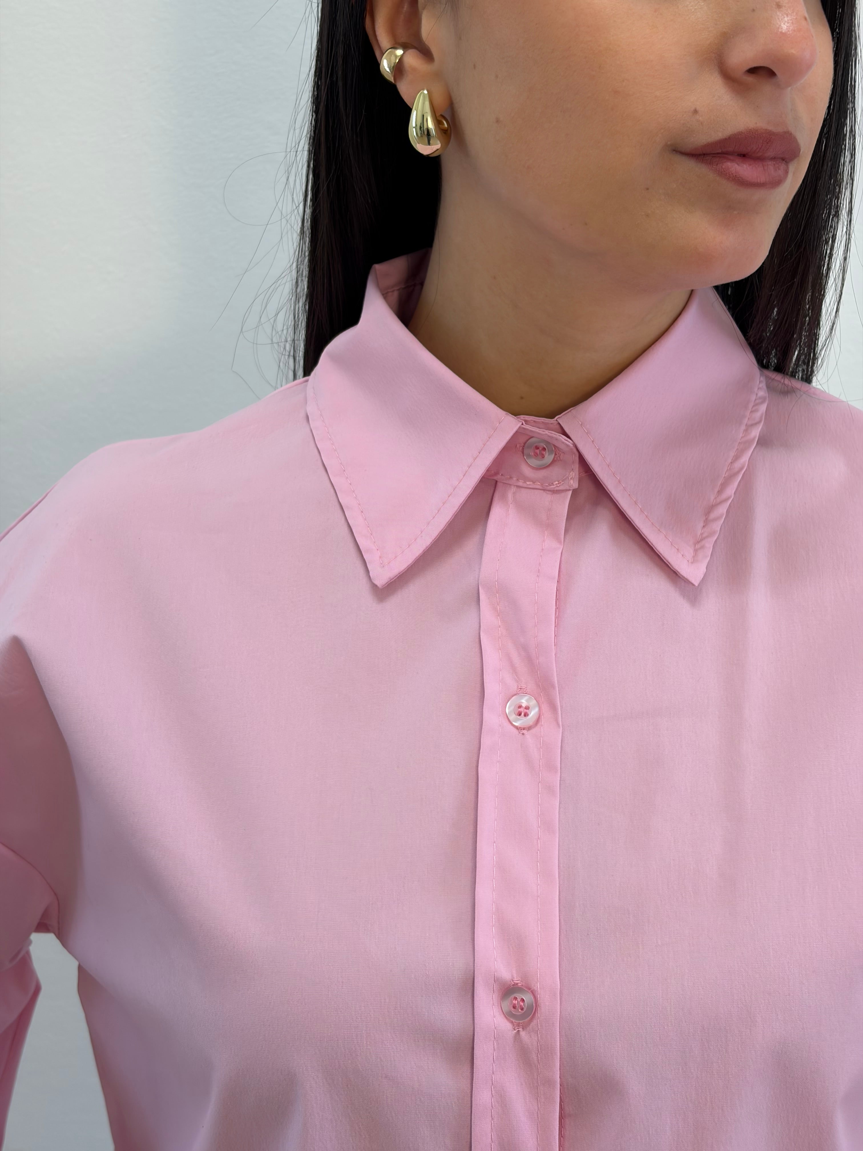 Camicia over rosa