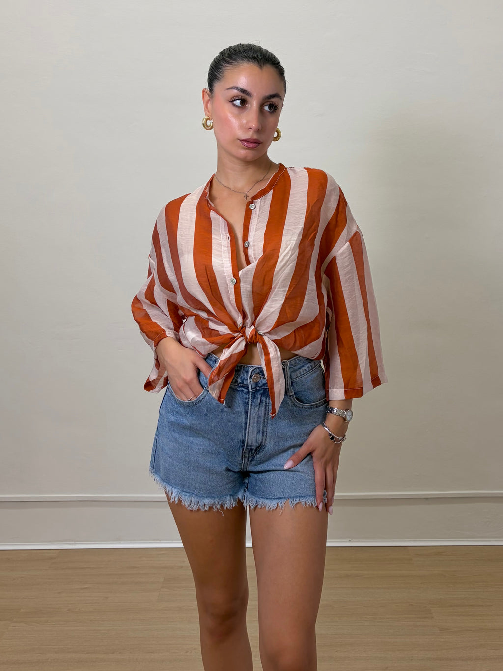 Camicia a fantasia