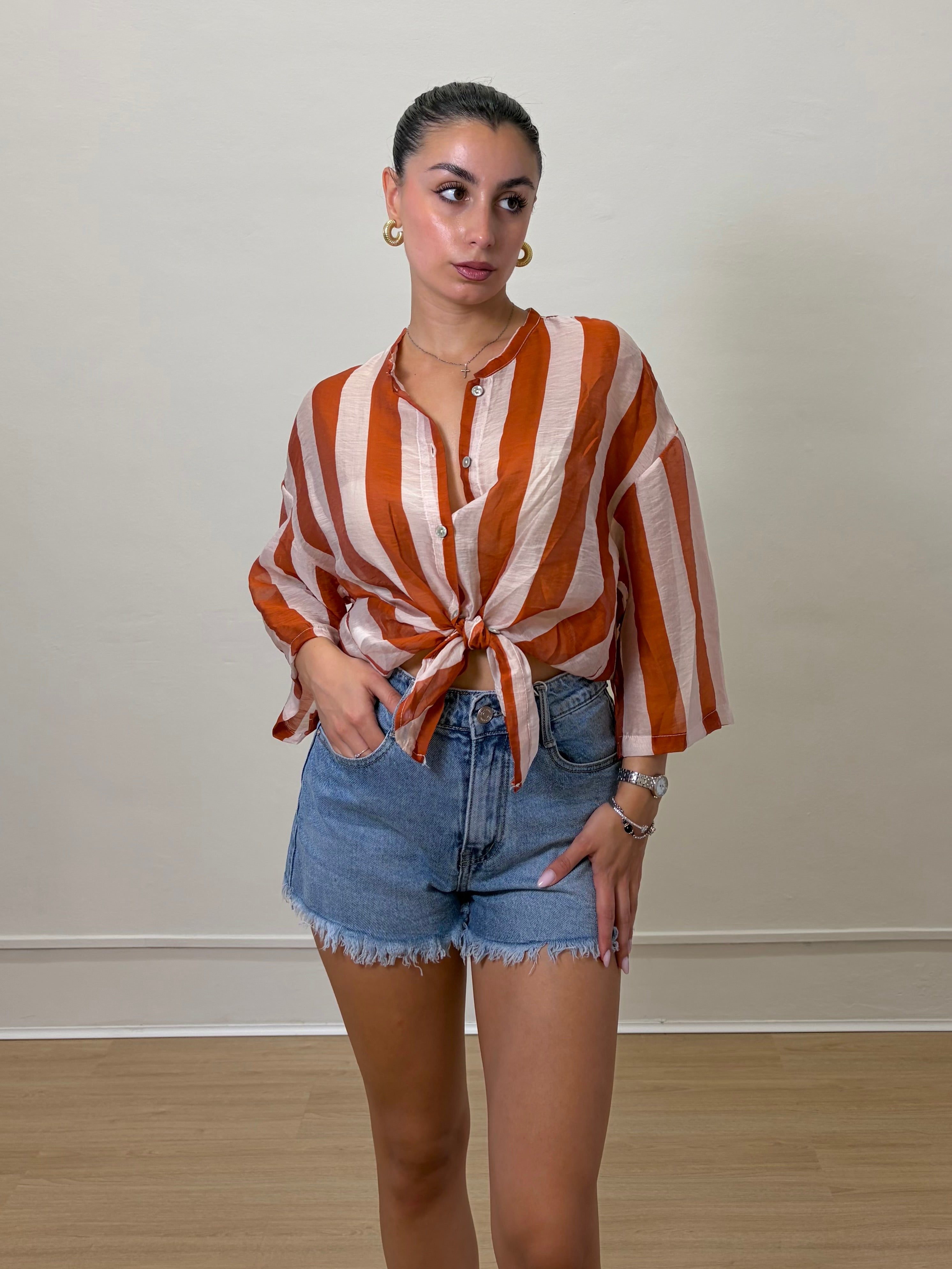 Camicia a fantasia