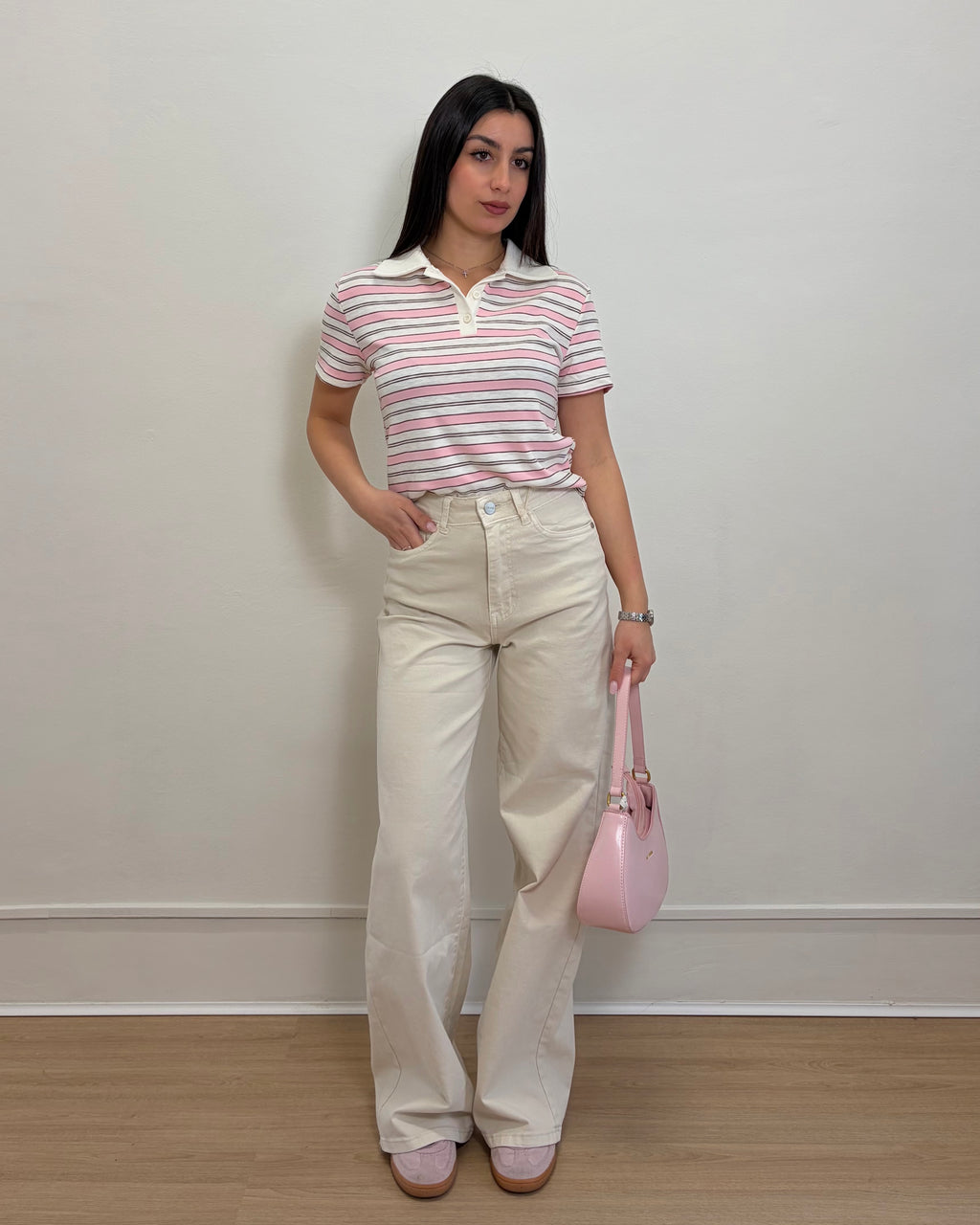 Jeans avorio