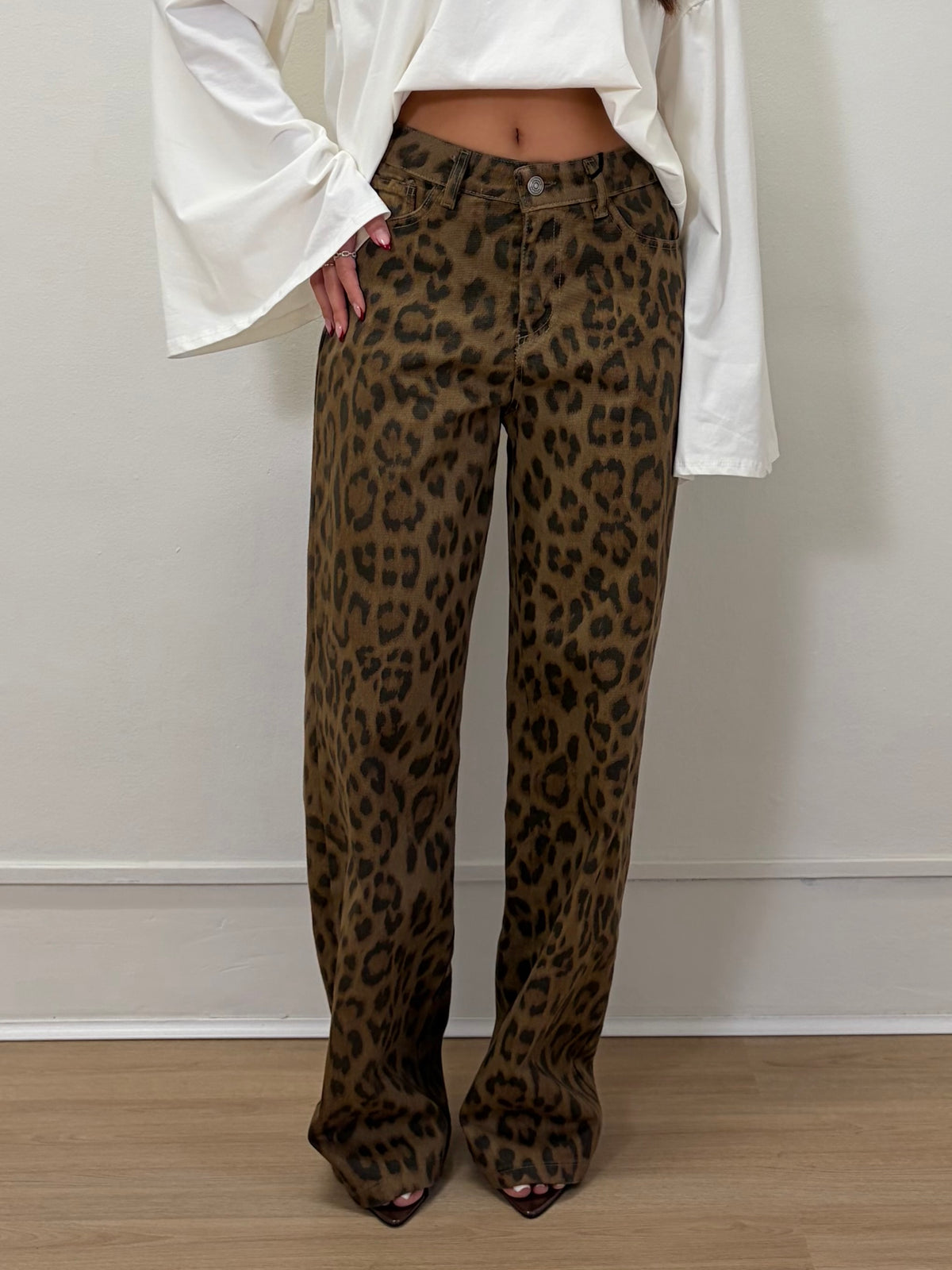 Denim animalier