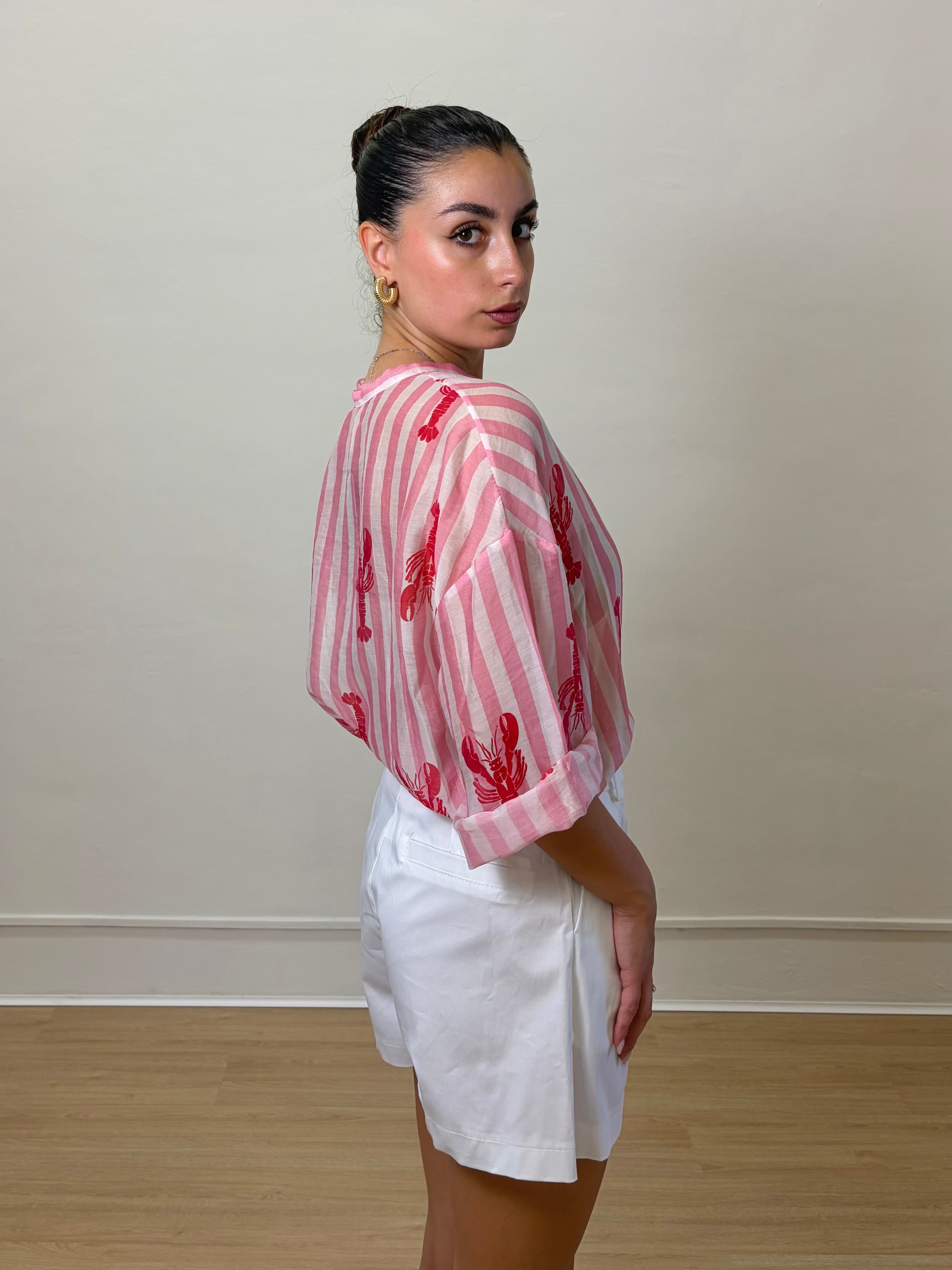 Camicia a fantasia