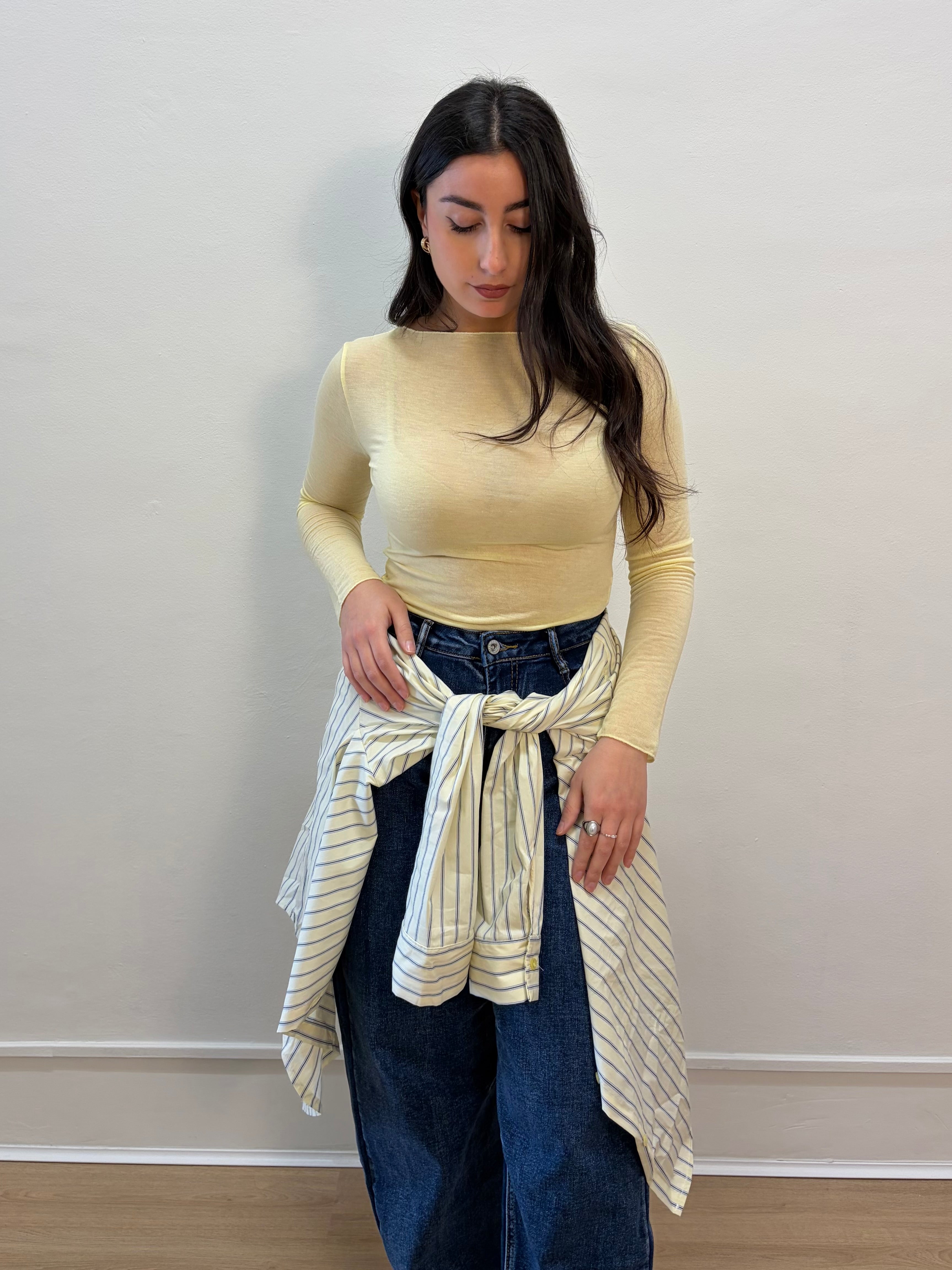 Maglia misto cashmere