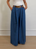 Pantalone effetto denim