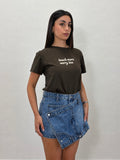 T-shirt BEACH MORE WORRY LESS
