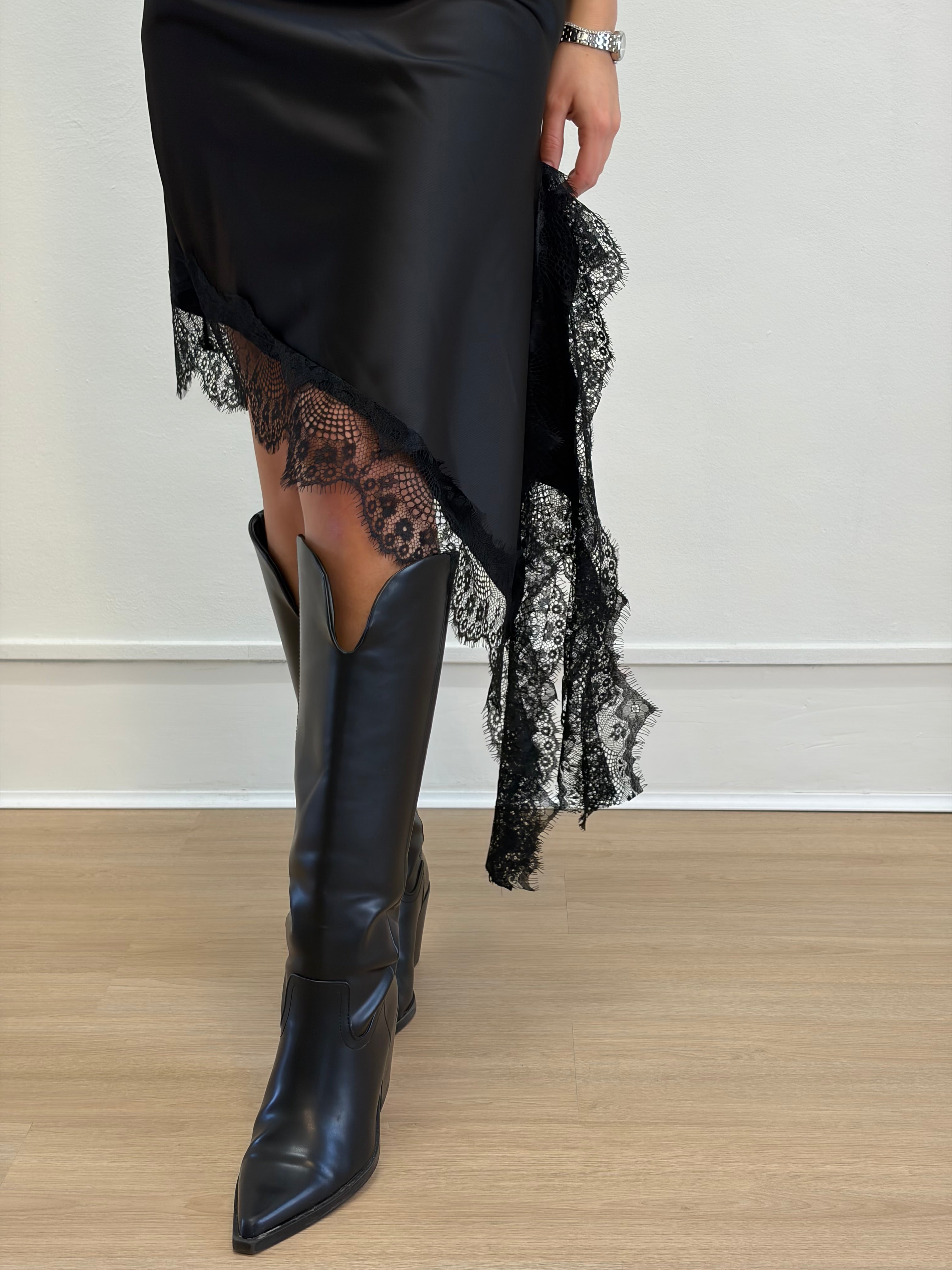 Vestito black lace