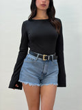 Shorts sfrangiato