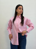 Camicia over rosa