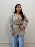 Blazer con cintura