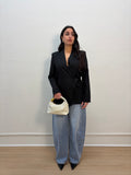 Blazer con fiocco