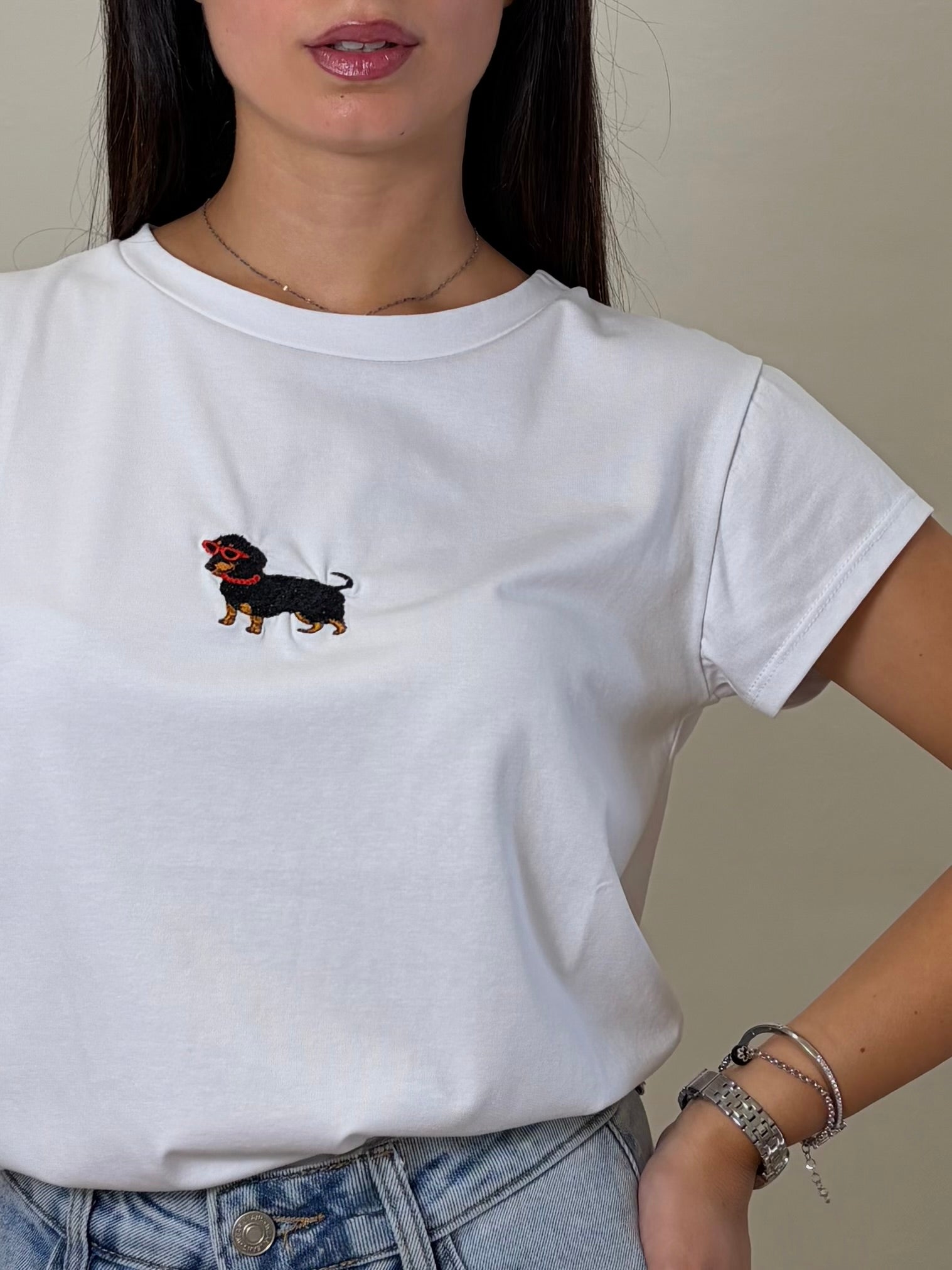 T-shirt bassotto