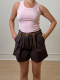 Shorts con cintura