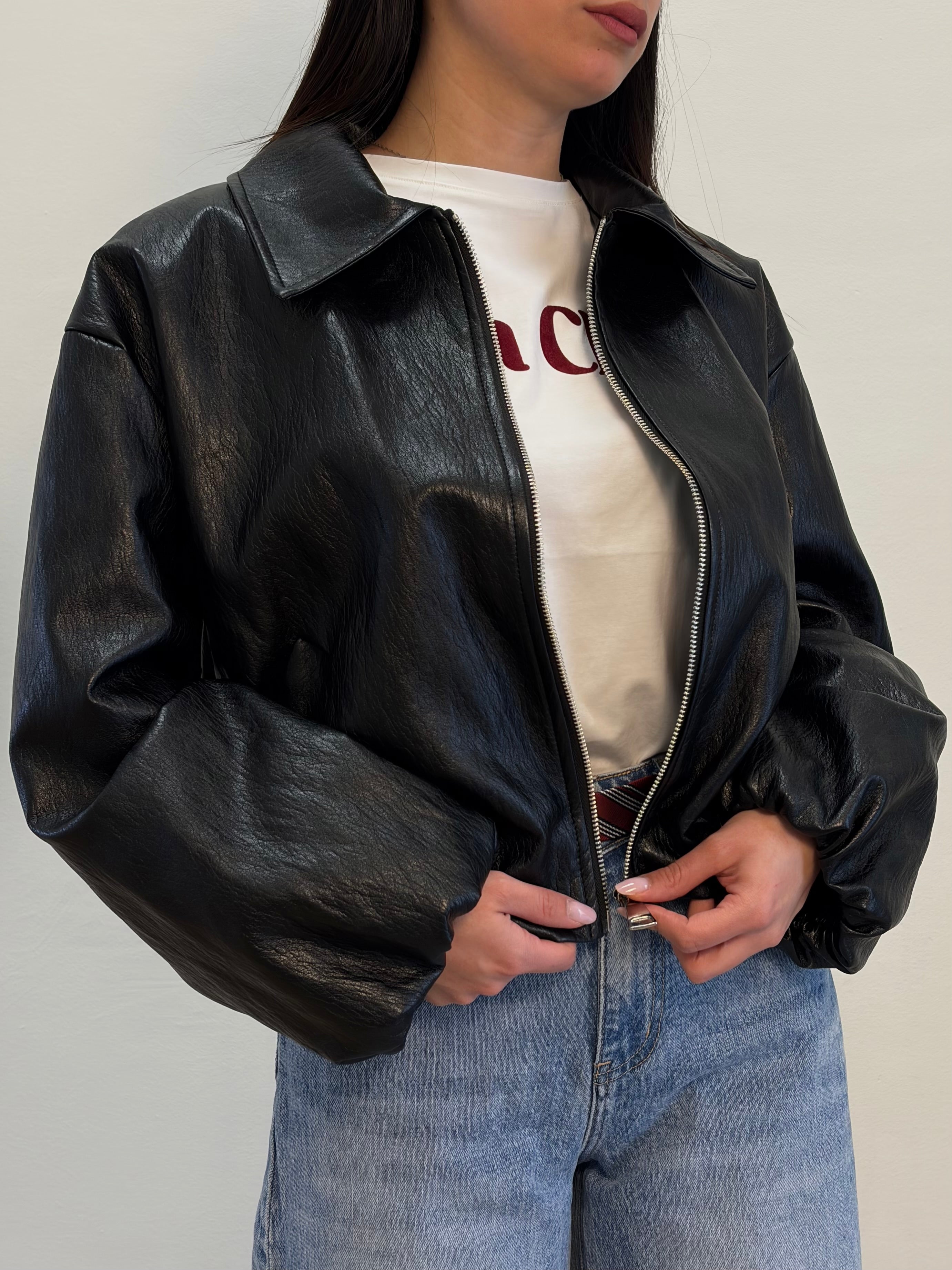 Bomber ecopelle