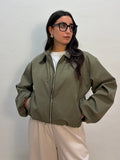 Bomber in cotone