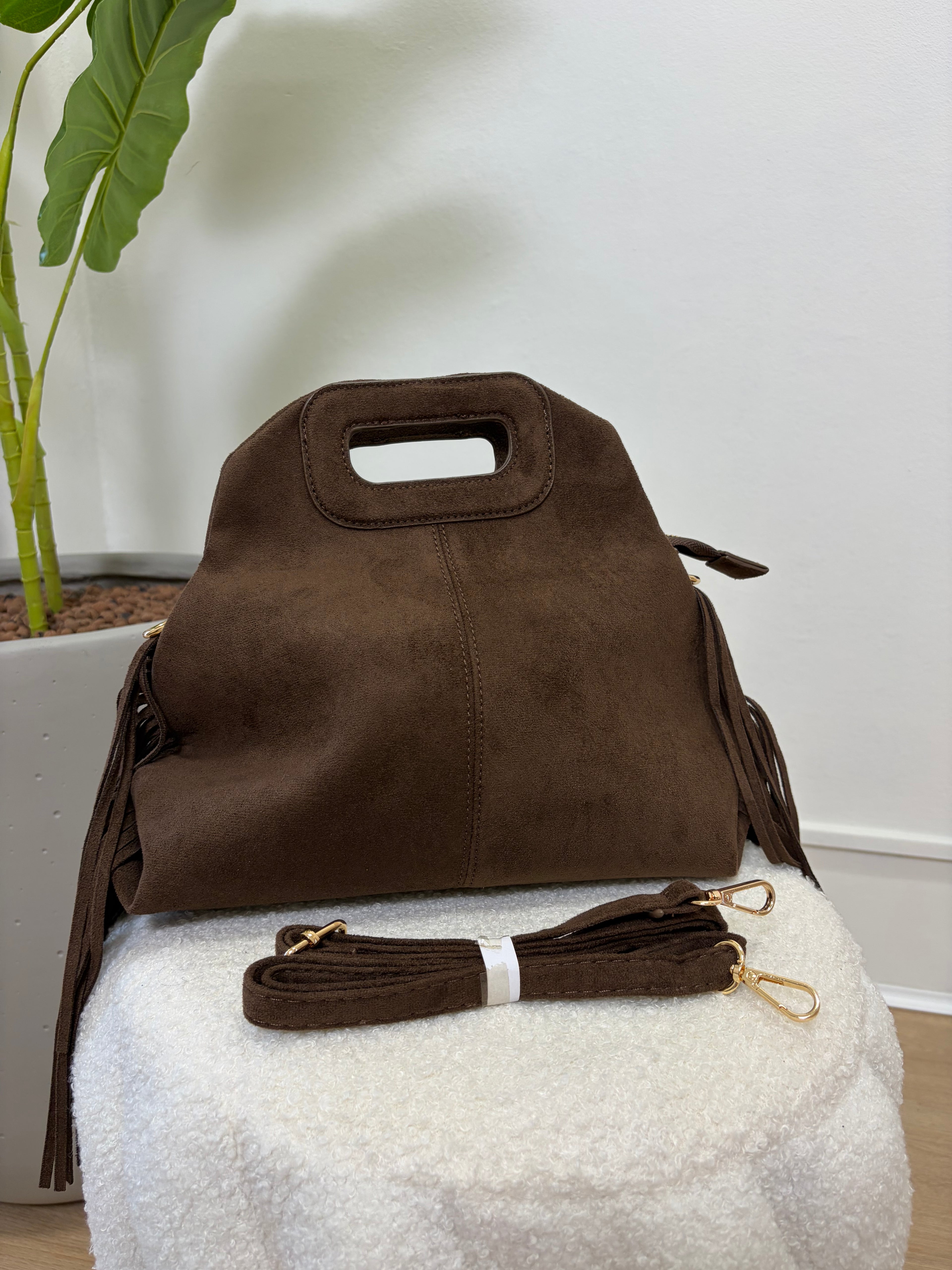 Borsa con frange