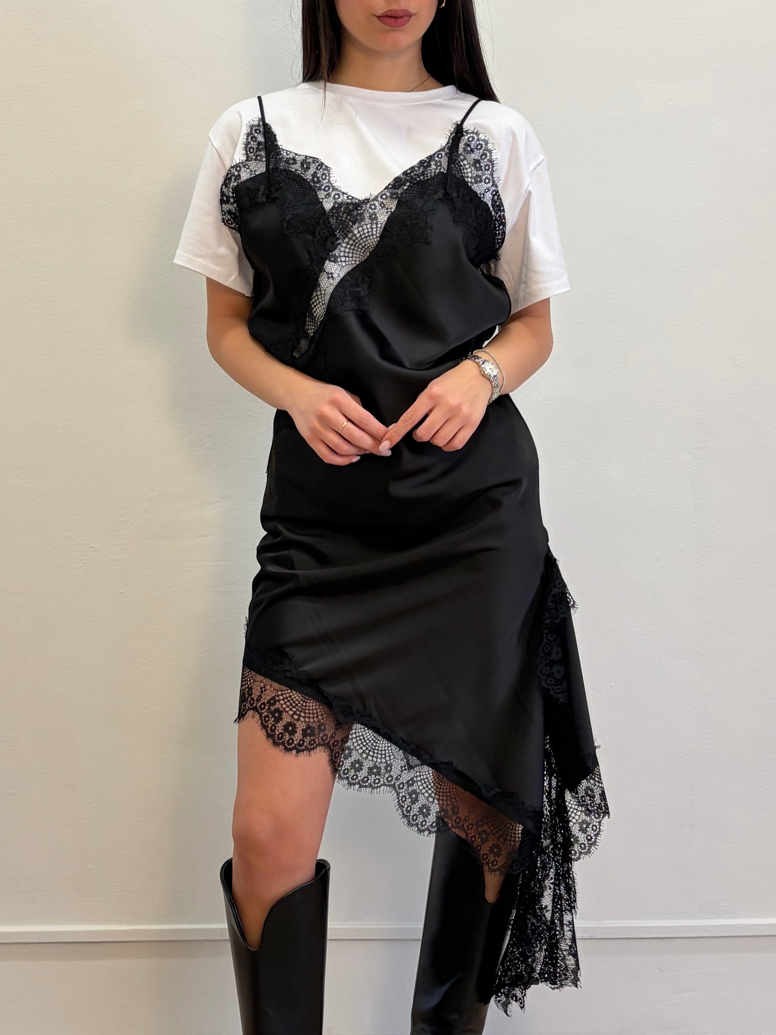 Vestito black lace