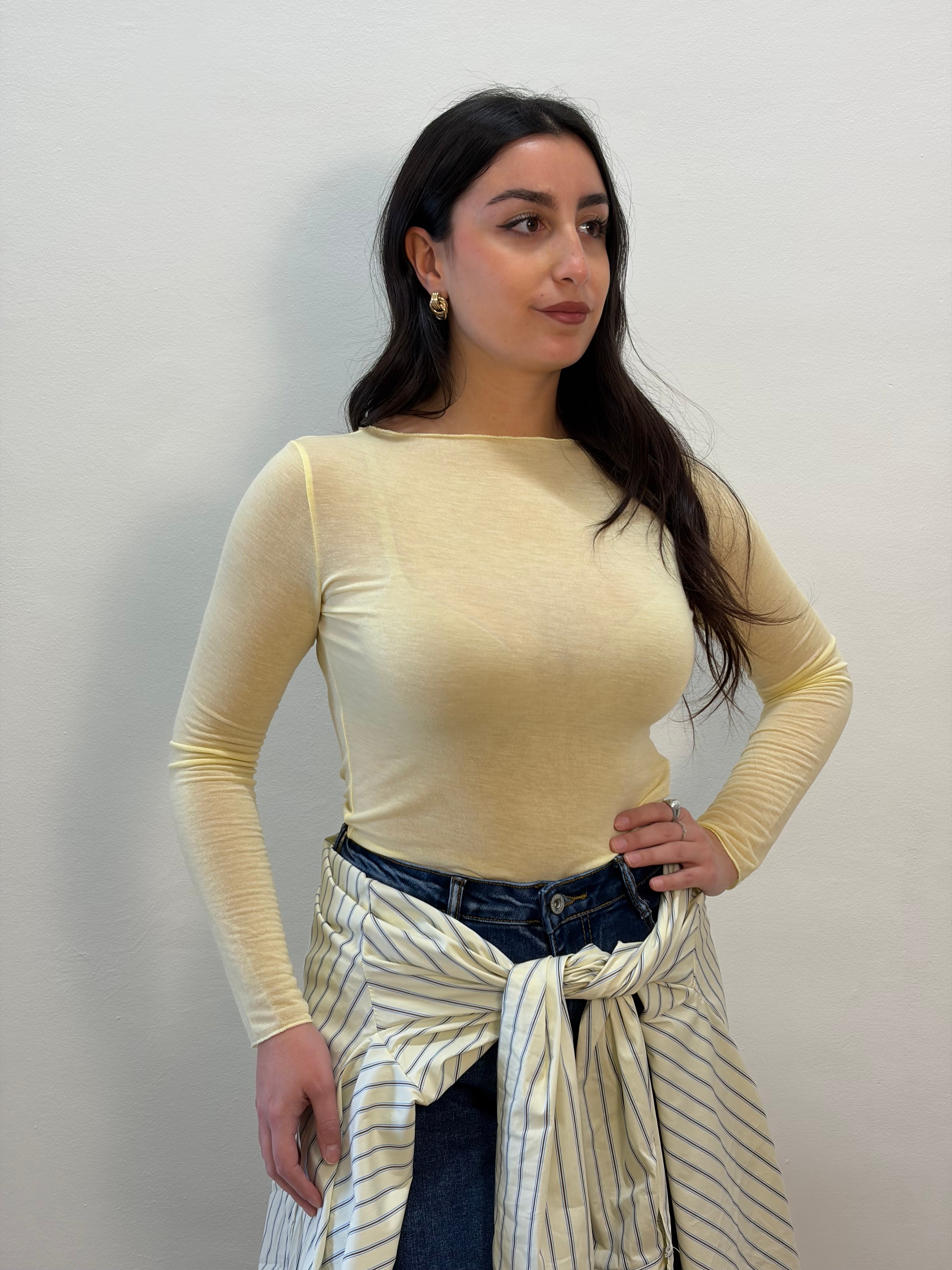 Maglia misto cashmere