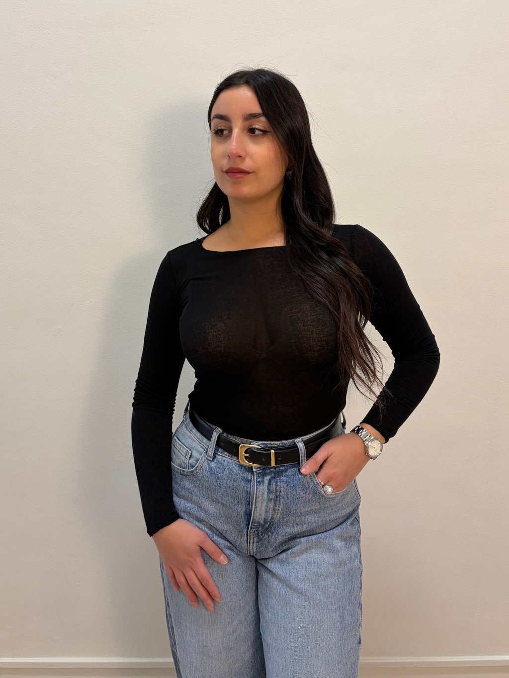 Maglia misto cashmere
