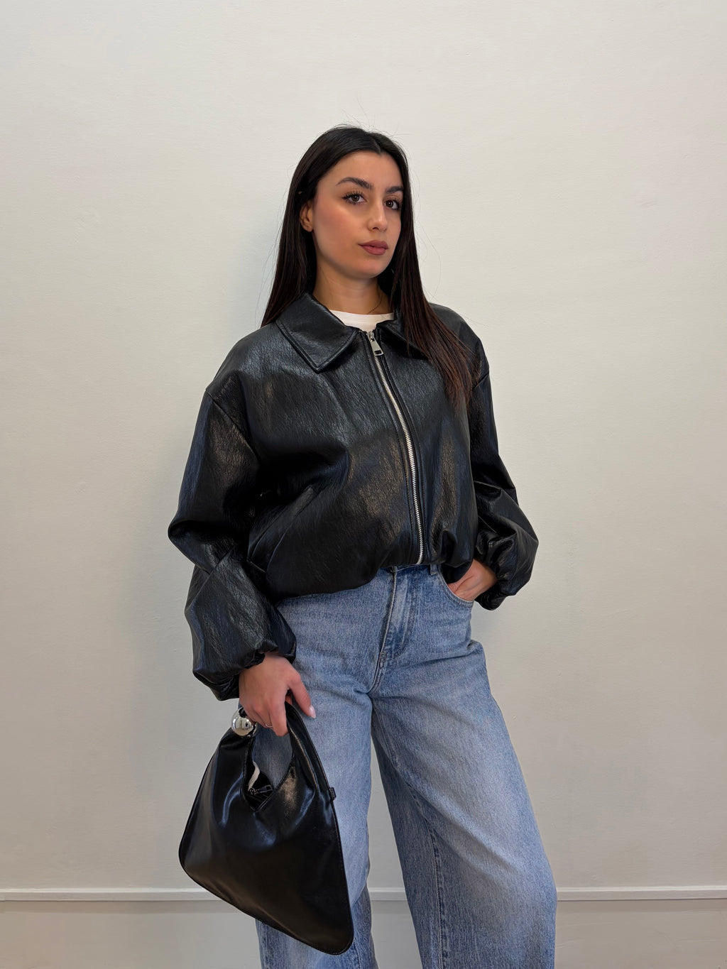 Bomber ecopelle